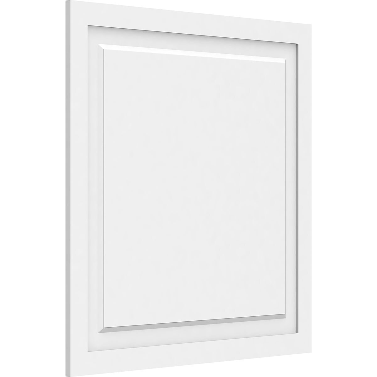 Ekena Millwork 32 In X 32 In Smooth White Pvc Wainscot Fretwork Wall Panel In The Wall Panels