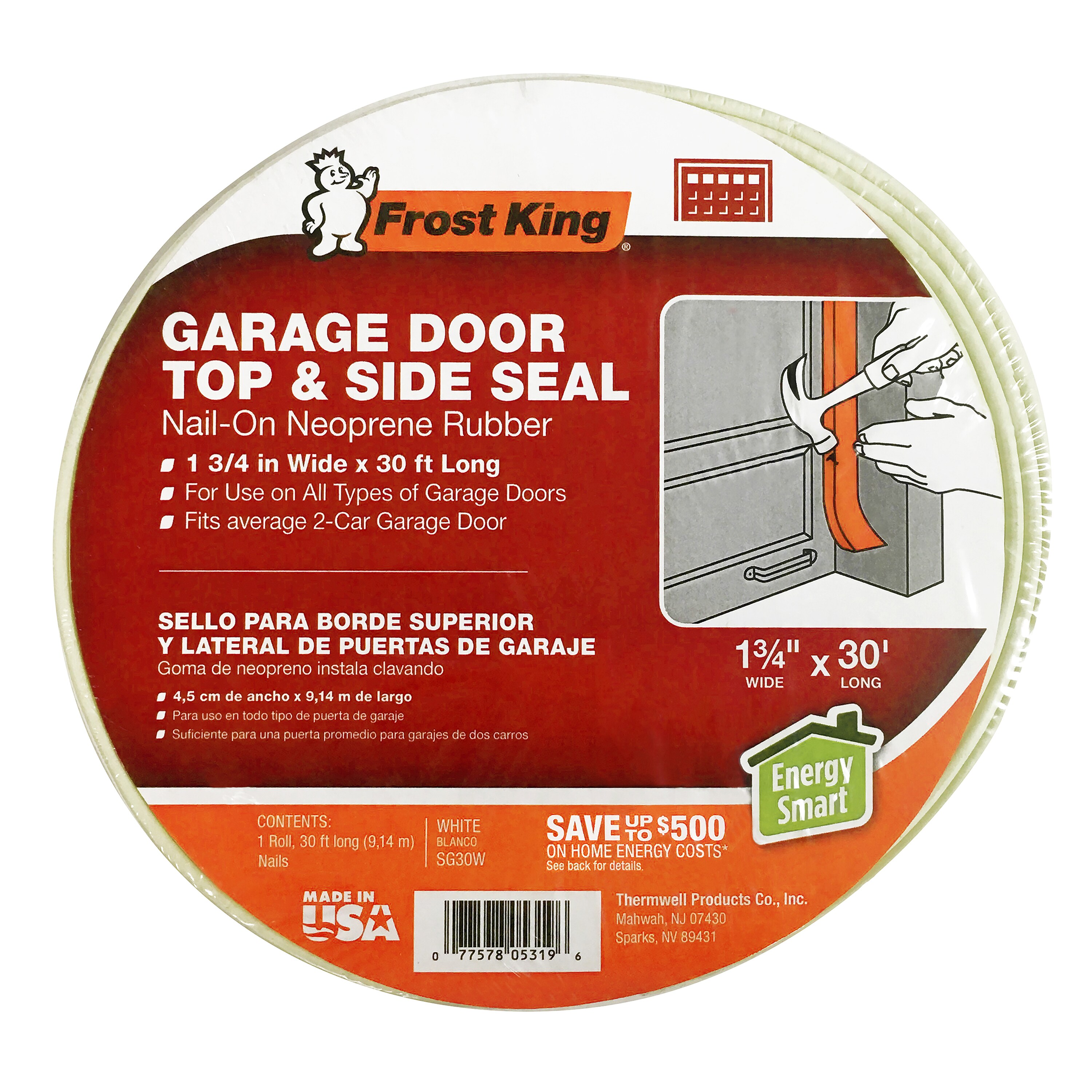 Frost King SG30WH weatherstriping - View #13