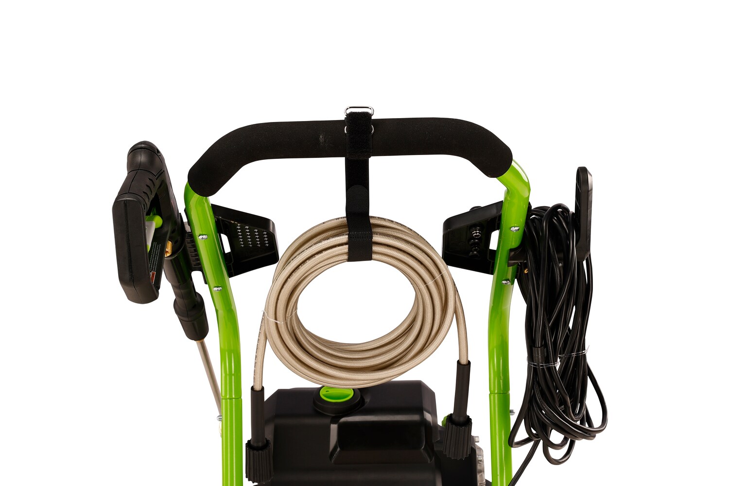  Greenworks 2000 Max PSI @ 1.1 GPM (13 Amp) Electric Pressure  Washer GPW2000-1RB + Greenworks Surface Cleaner Universal Pressure Washer  Attachment 30012 + Greenworks High Pressure Soap Applicator 51362 : Patio,  Lawn & Garden