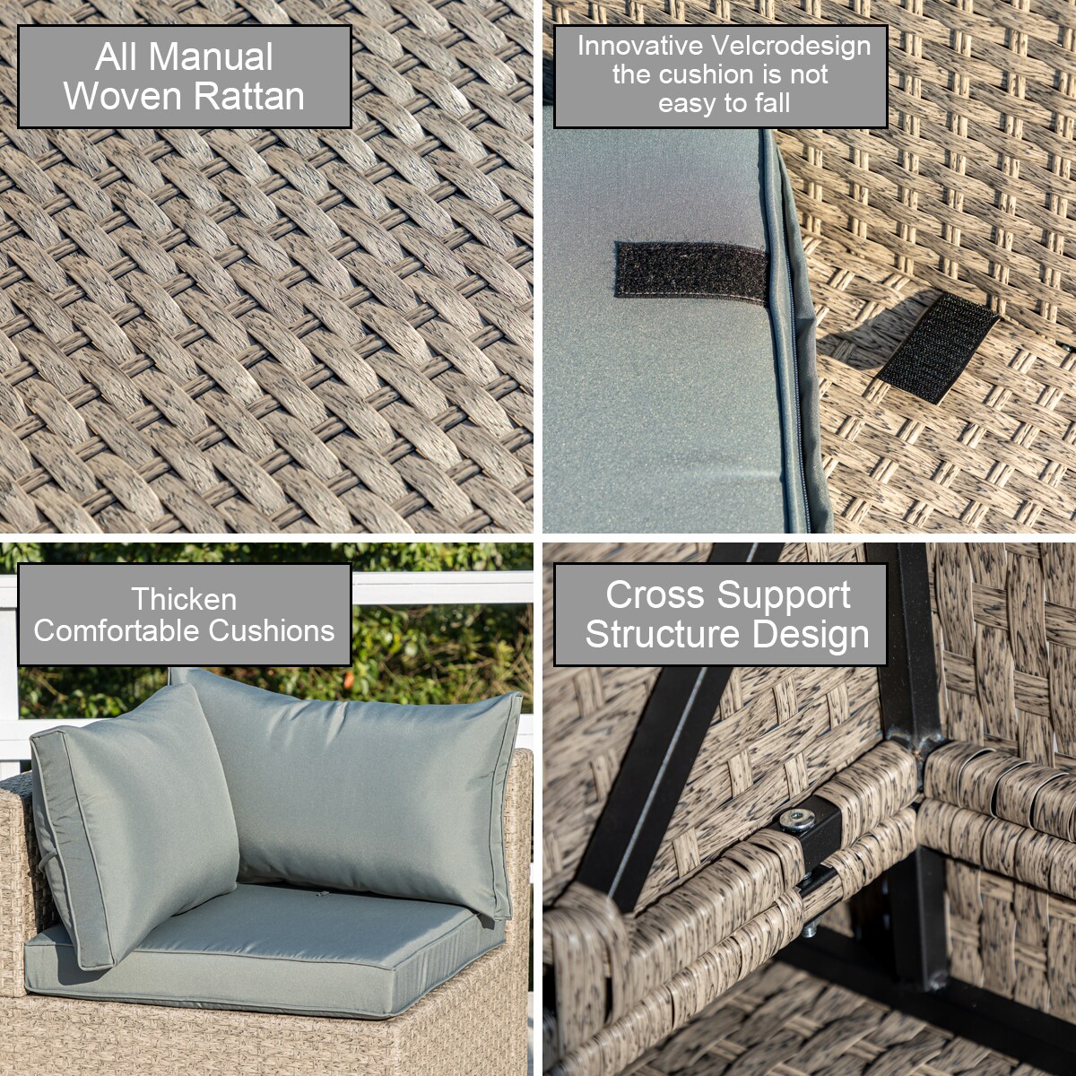 Homy Casa PPFSO WC Patio-Dining-Sets - View #3