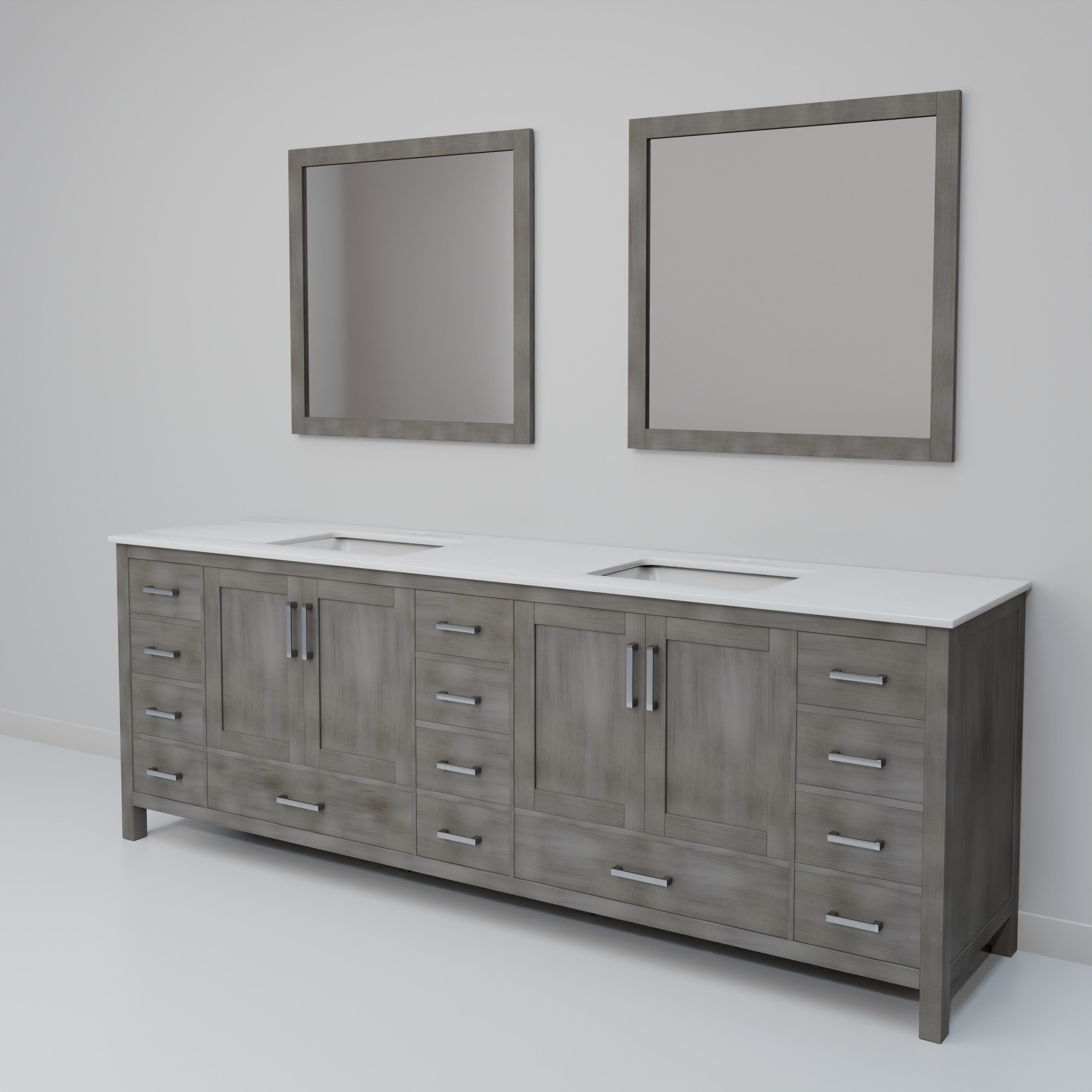 Lexora LJ342284DDWQM34 Bath-Vanity-Combo - View #5