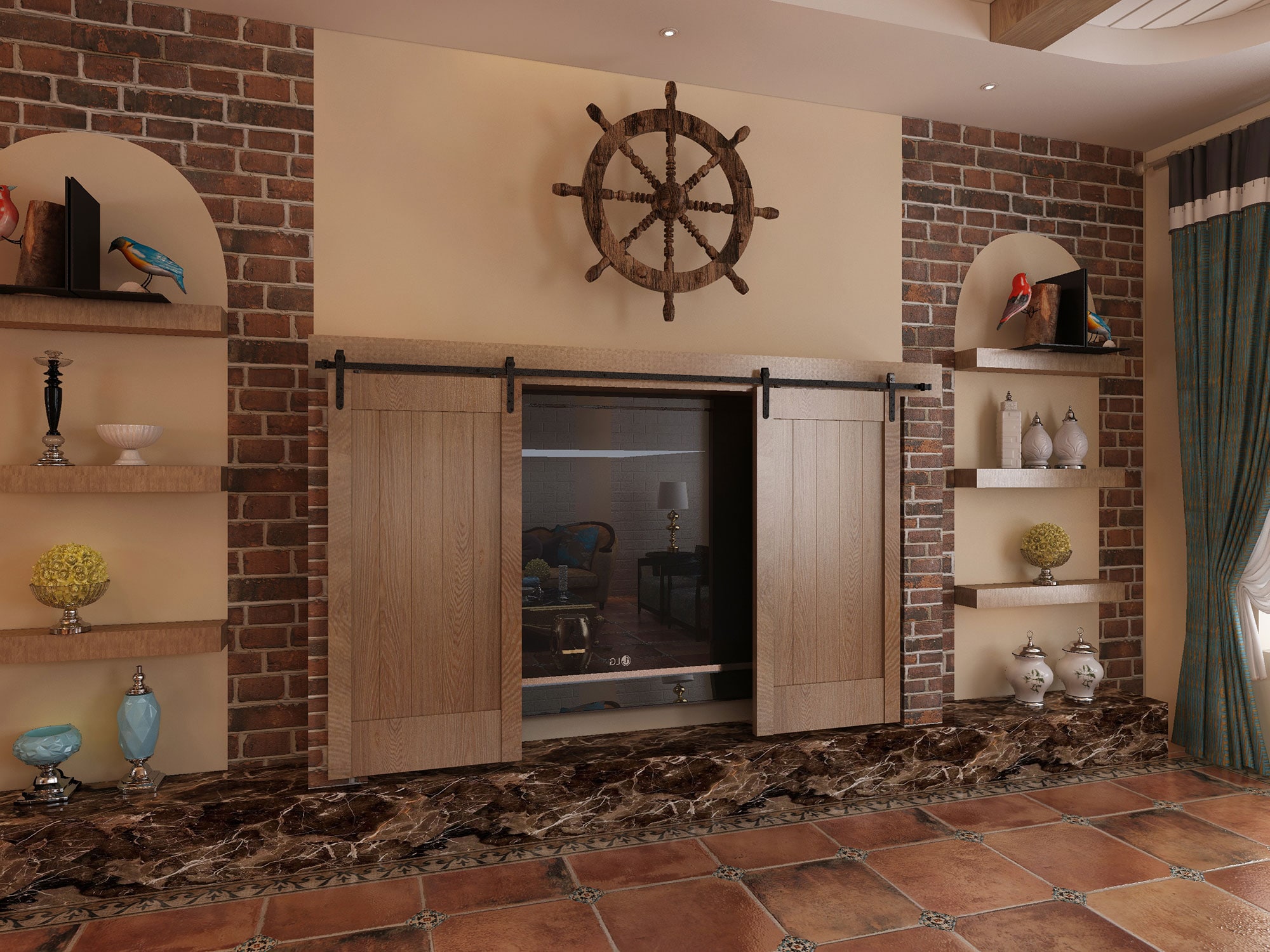 Architectural Products by Outwater 3P5.7.00020 Barn-Door-Roller-Kits - View #7
