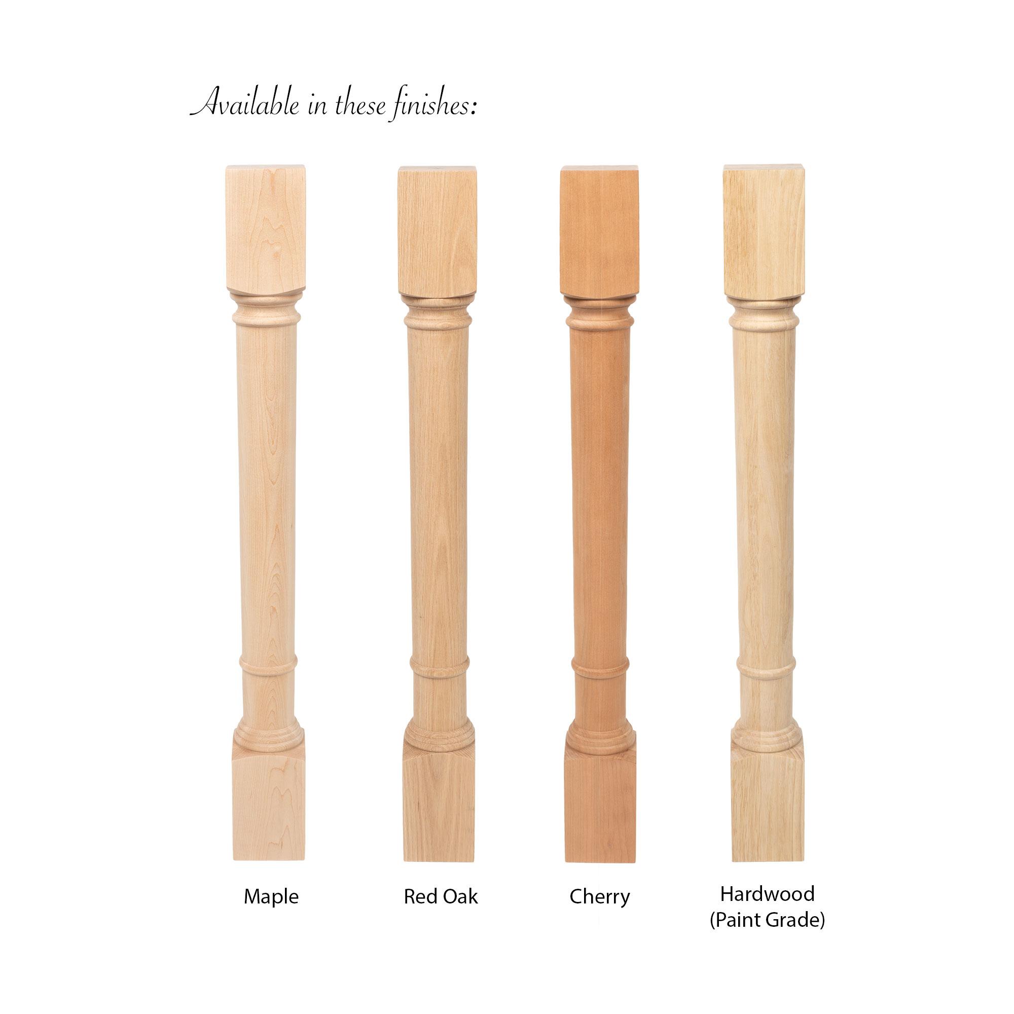 Architectural Products by Outwater 3P5.40.00109 Wood-Table-Legs - View #4