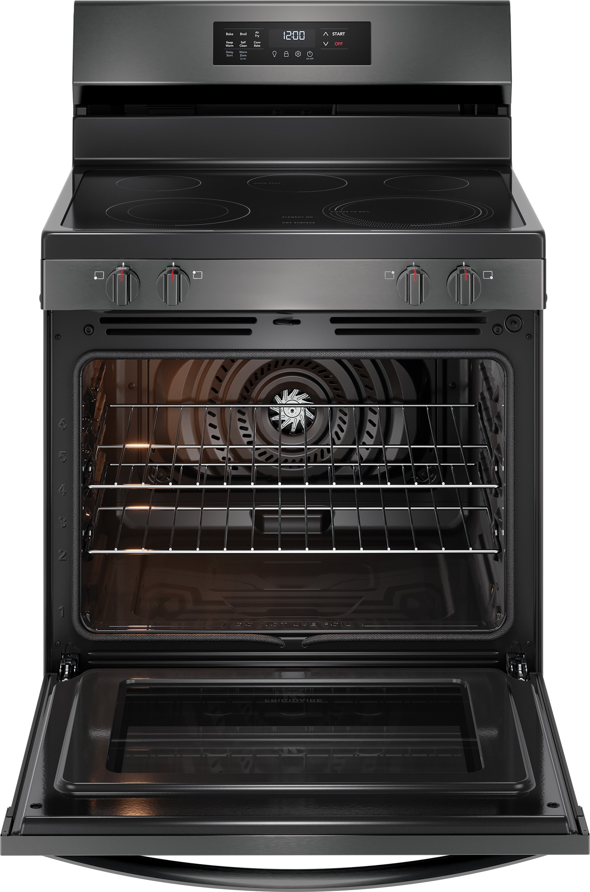 Frigidaire stove with air fryer deals electric