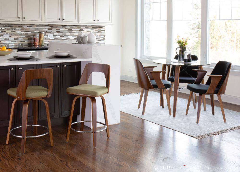 LumiSource CH-VRDNA WL+BK chairs - View #7