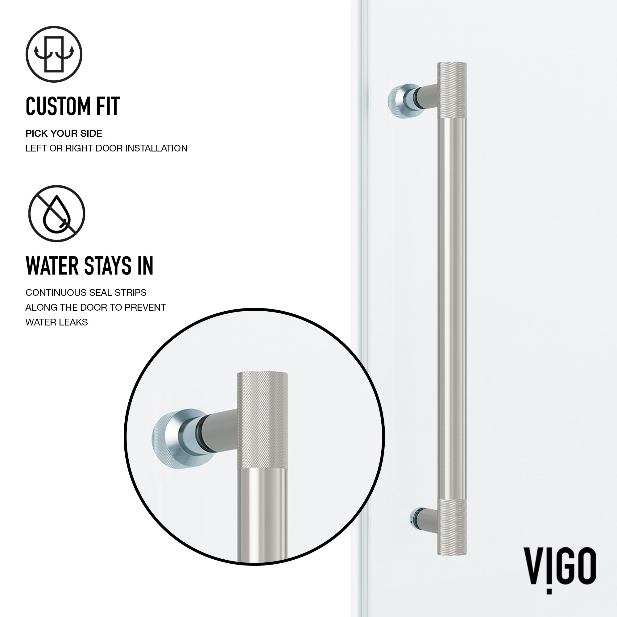 VIGO VG6049STCL6068 Bathtub-Doors - View #9