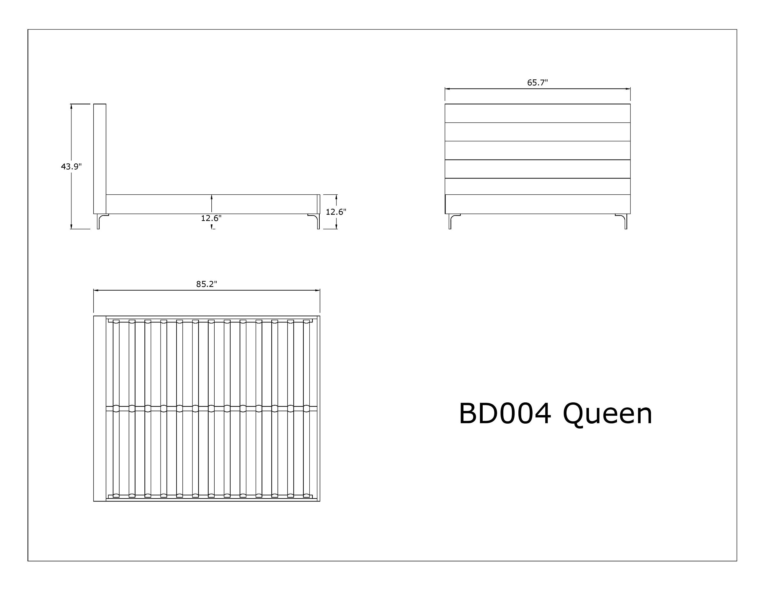 Manhattan Comfort BD004-QN-LG beds - View #3