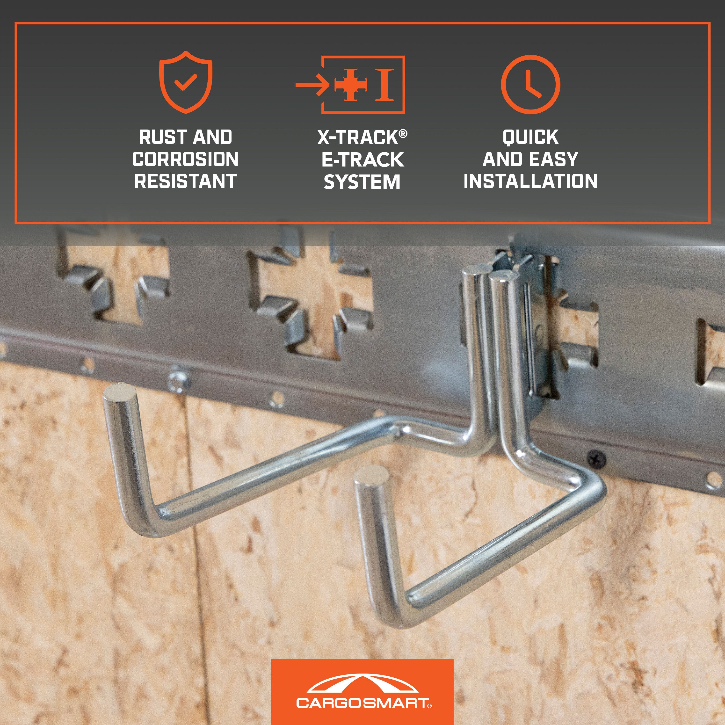 CargoSmart 1708 Garage-Storage-Rail-Sys-Acc - View #6
