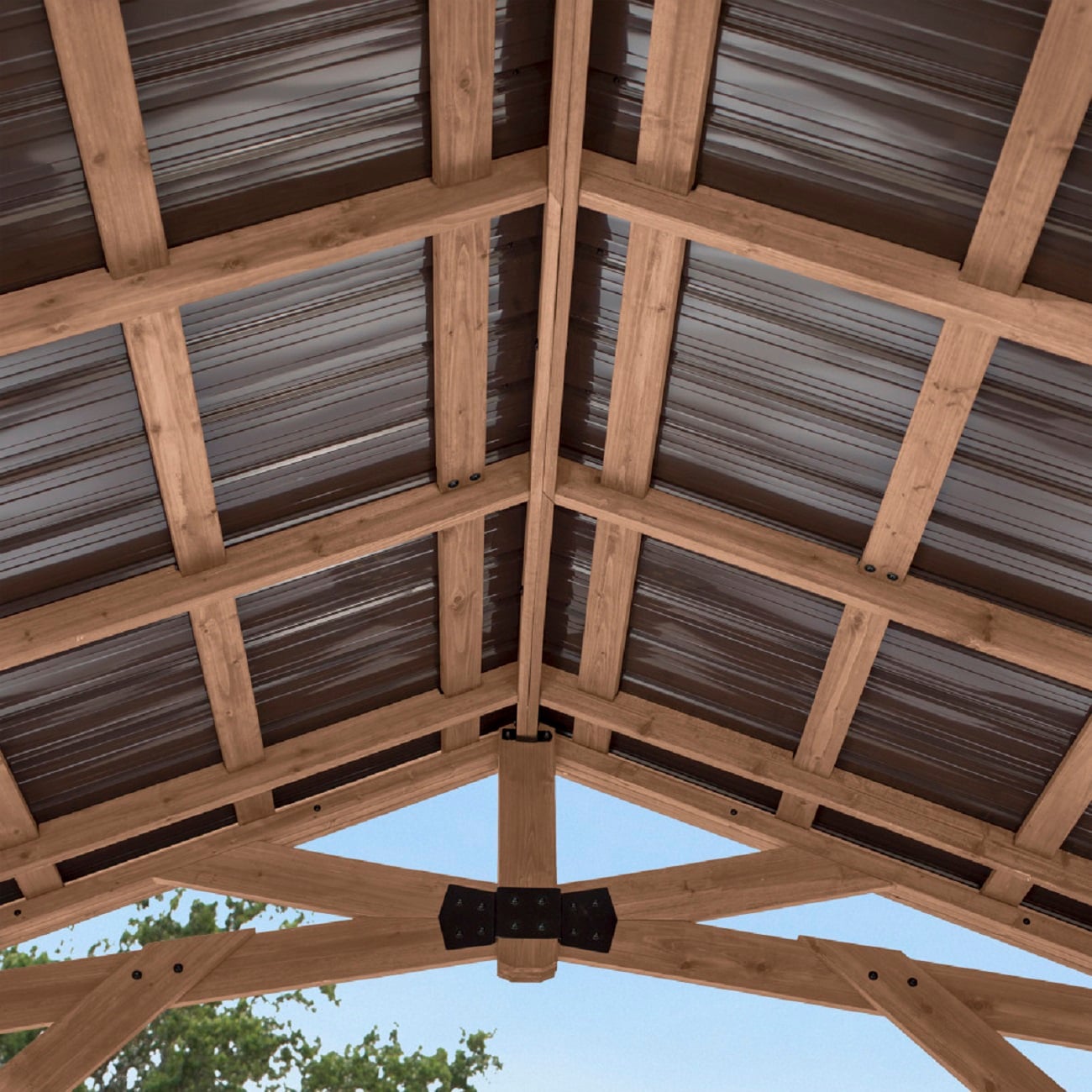Backyard Discovery 2206038COM Wood-Resin-Gazebos - View #6