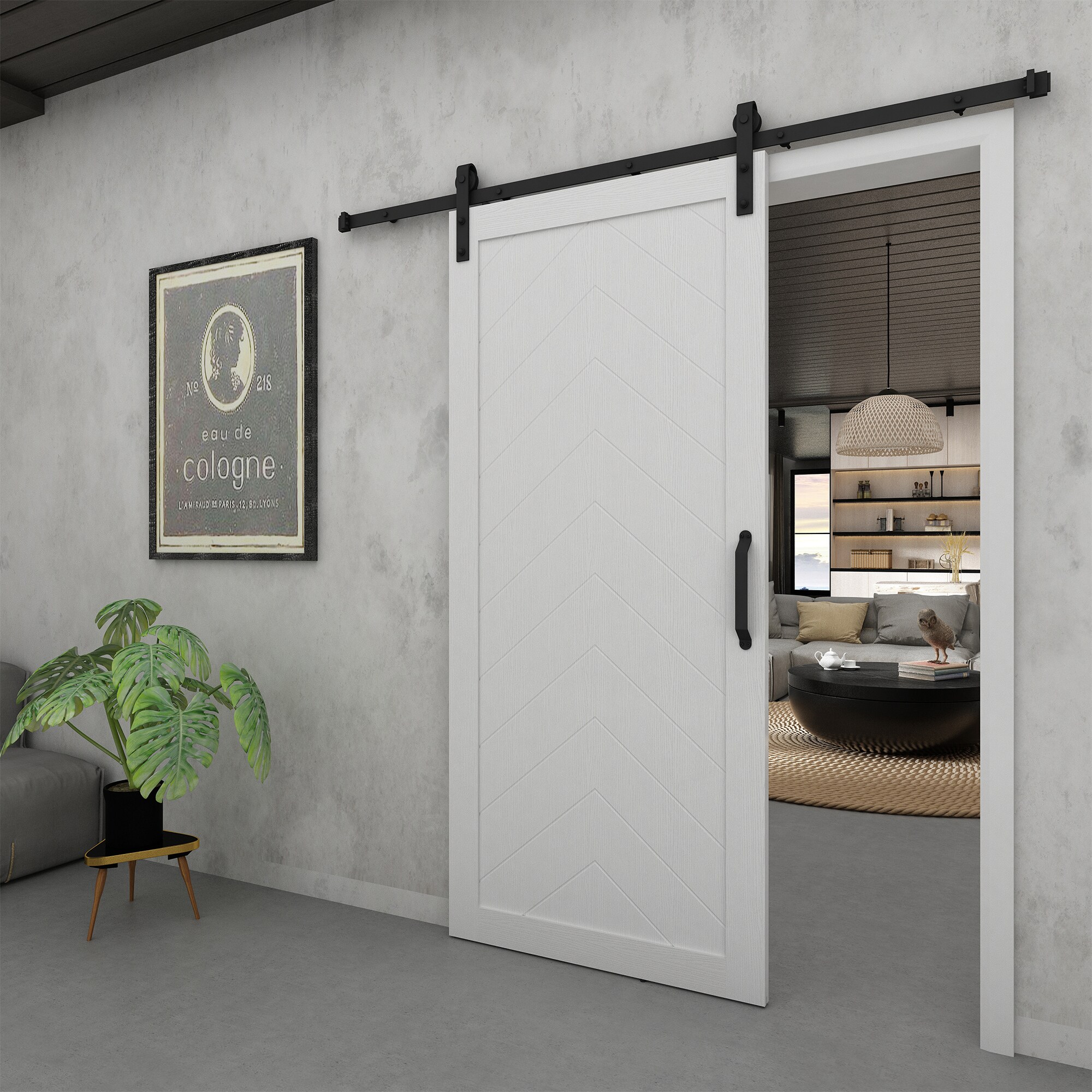 RELIABILT RVRRHBW-37BL-E Barn-Doors - View #2