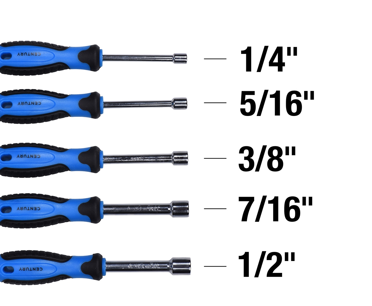 Century Drill & Tool 72145 Nut-Driver-Sets - View #3