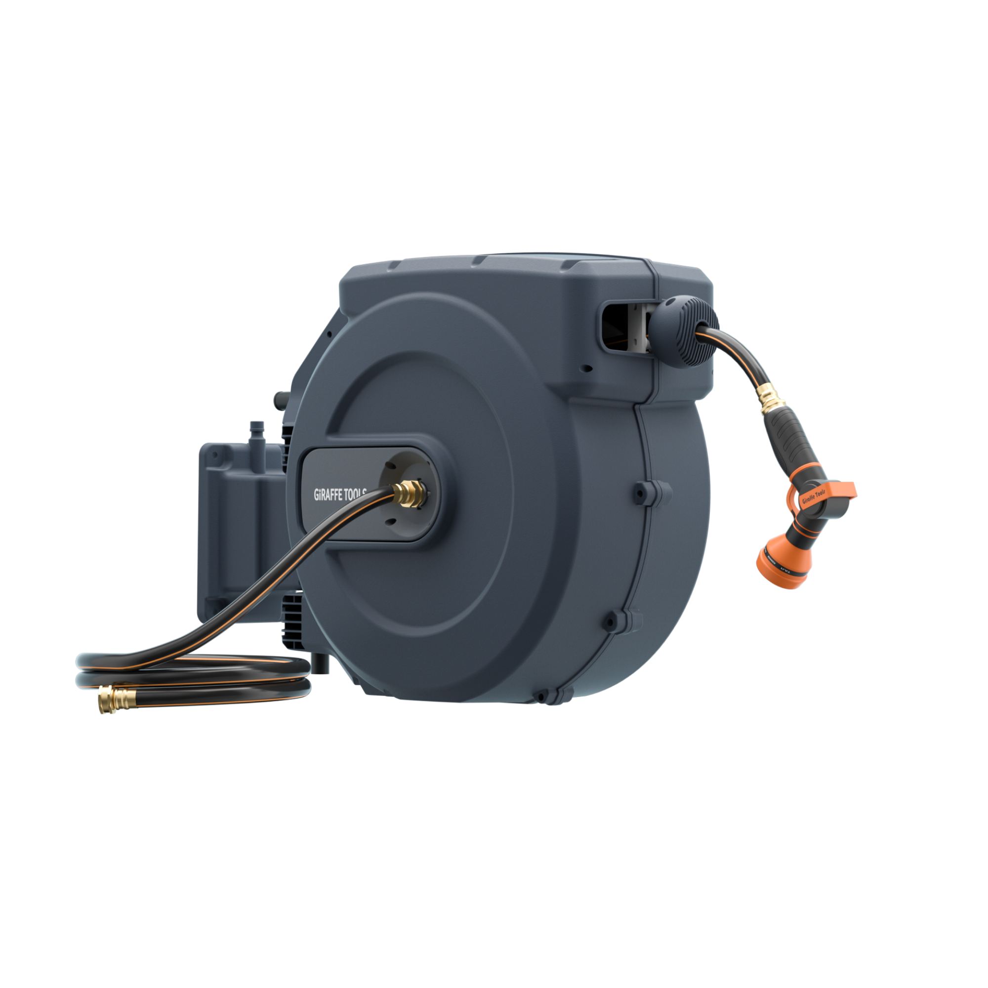 Giraffe Tools Retractable Plastic 150-ft Wall-mount Hose Reel in the Garden Hose  Reels department at