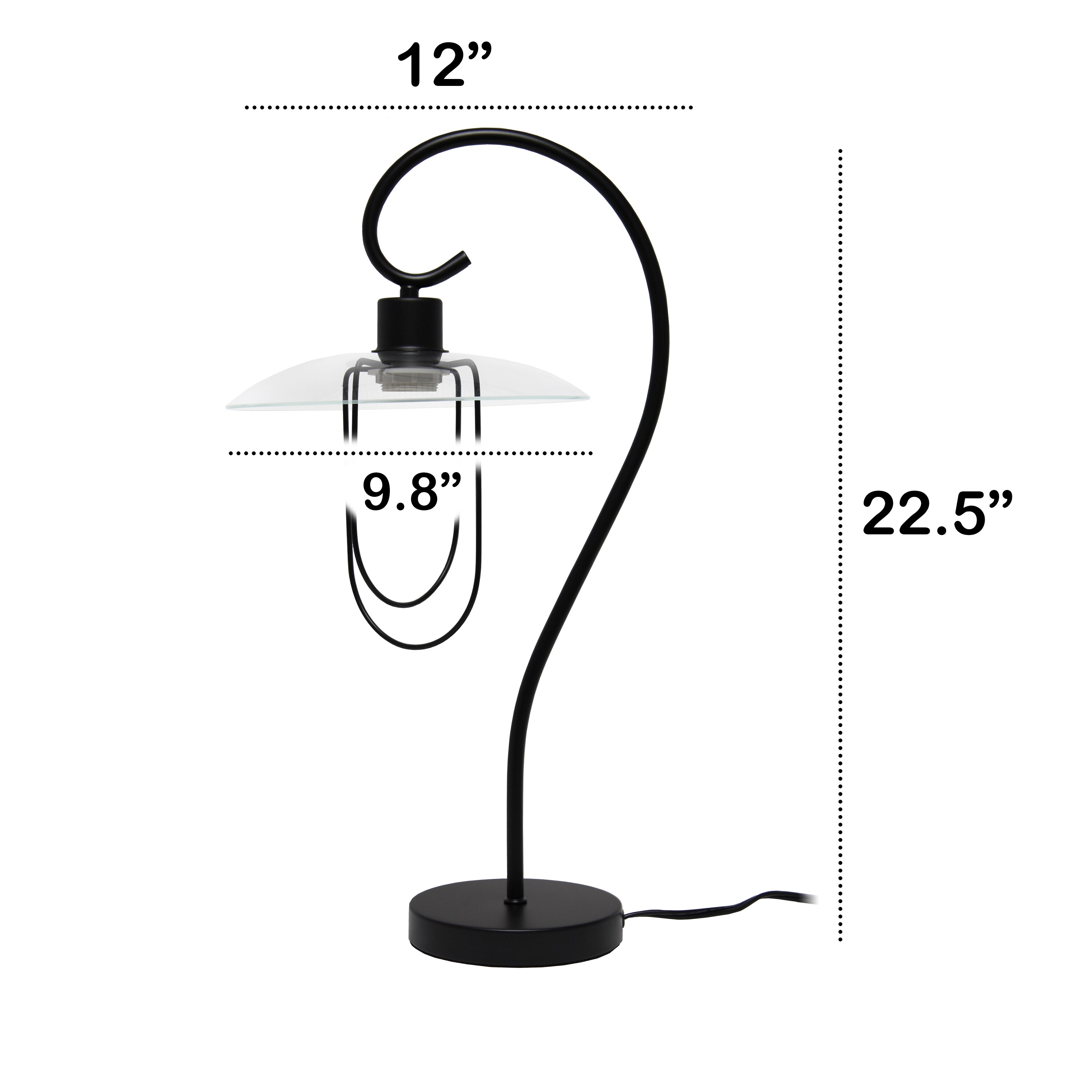 Lalia Home LHT-1000-BK Table-Lamps - View #3