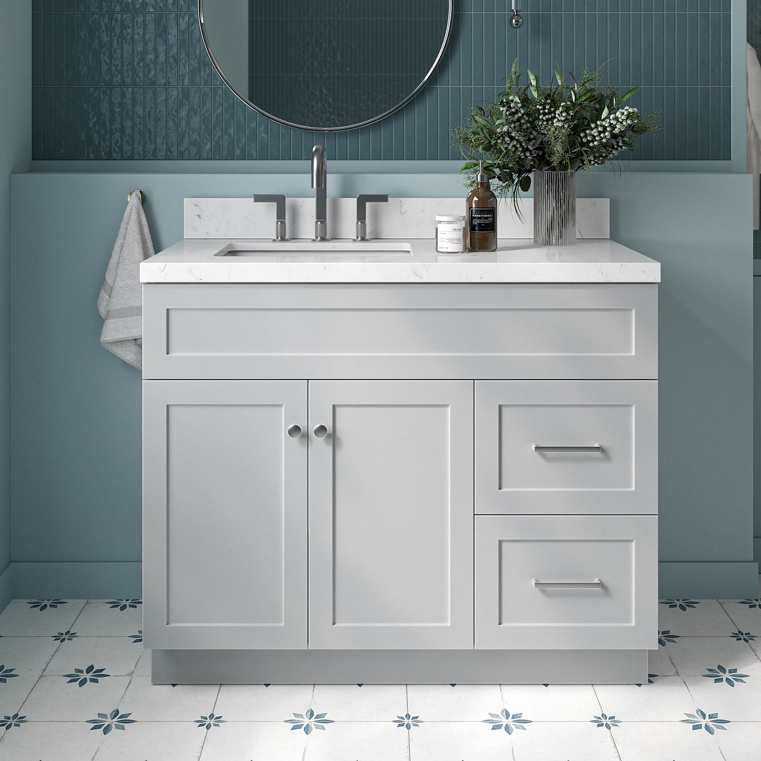 ARIEL F042S-L-BC-GRY vanities - View #2