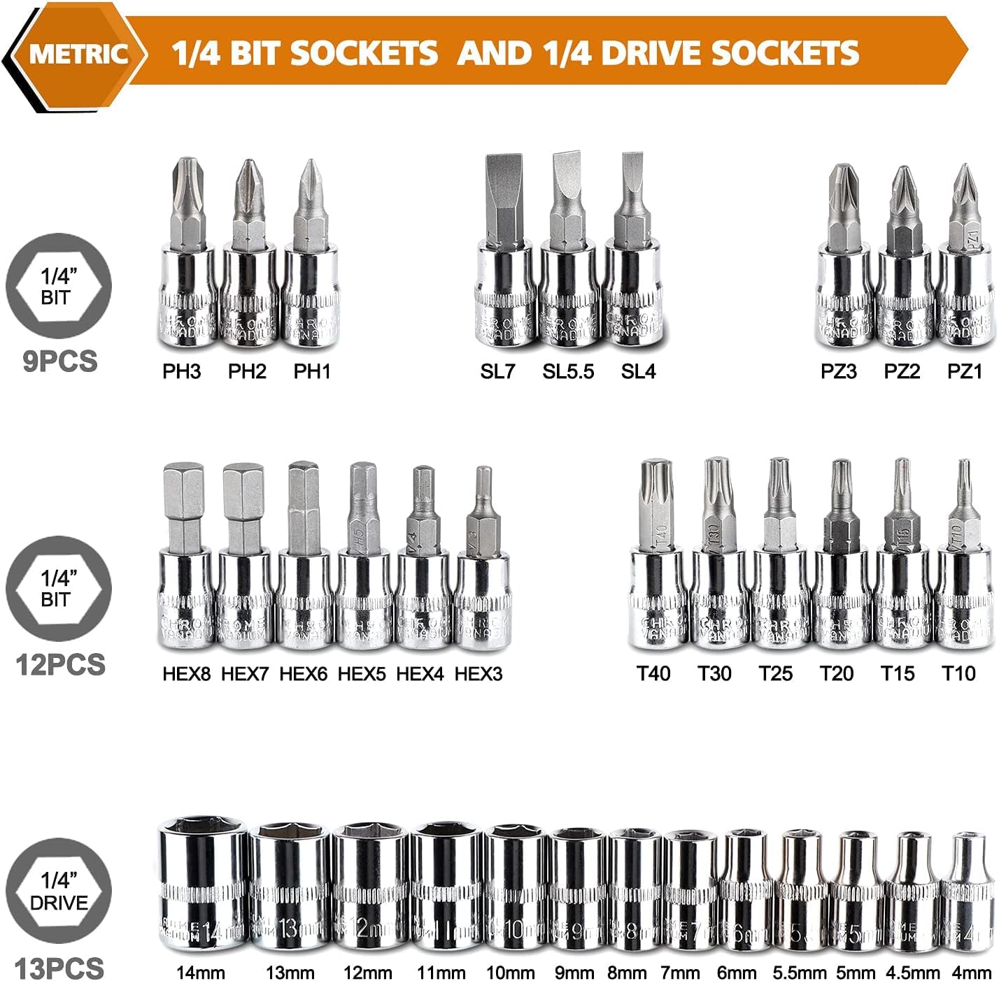 Afoxsos LAF0715F007 Socket-Sets - View #3