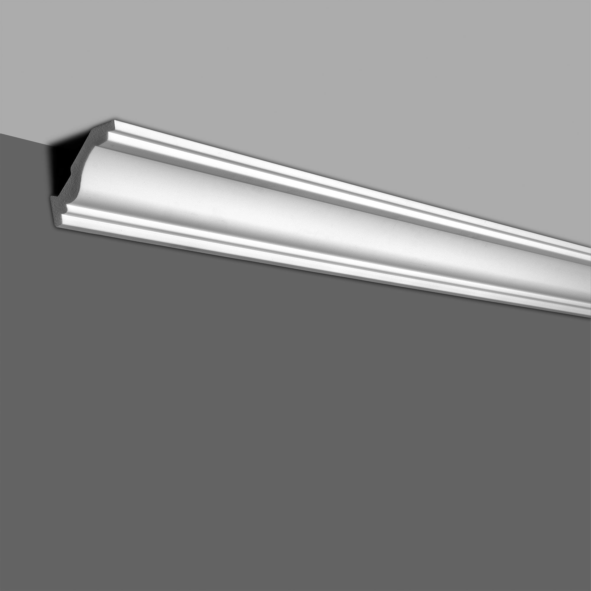 Architectural Products by Outwater 3P5.37.01025 8-ft Primed Polystyrene Crown Moulding 4 -Pack