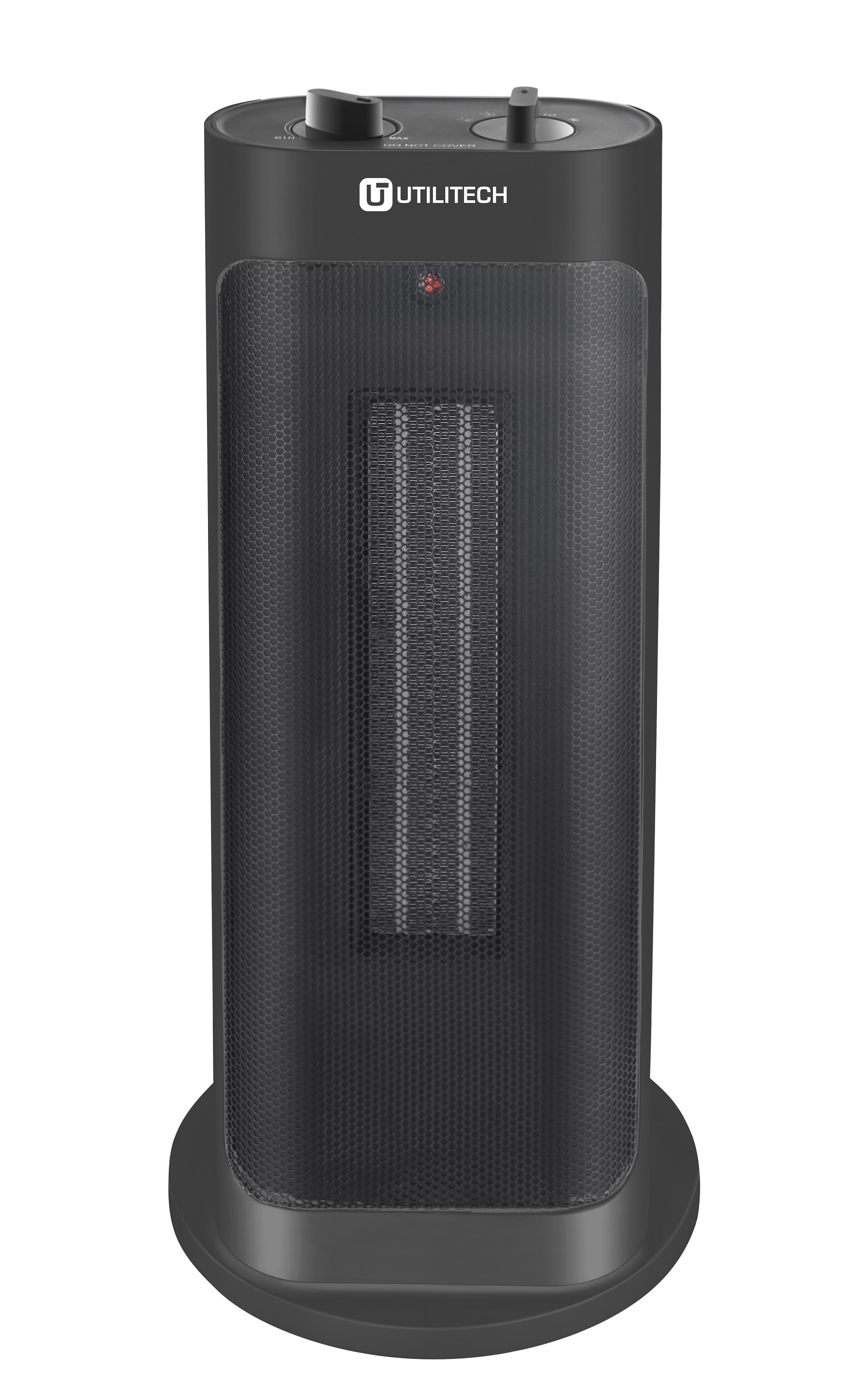Utilitech Up to 1500-Watt Infrared Quartz Tower Indoor Electric Space Heater  with Thermostat in the Electric Space Heaters department at