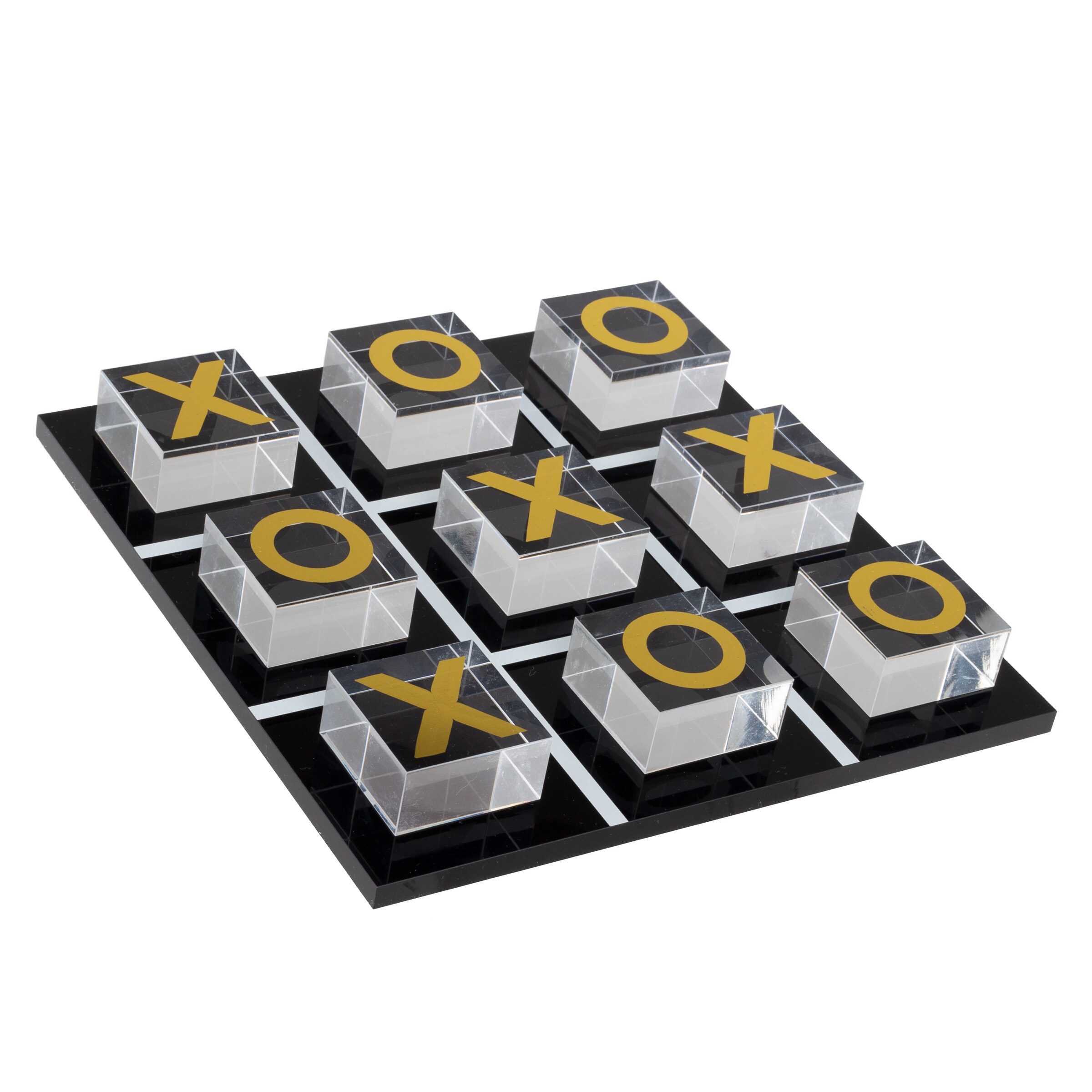 Tic Tac Toe Board Game 5.91 x 5.91 Tic Tac Toe Table Game Resin