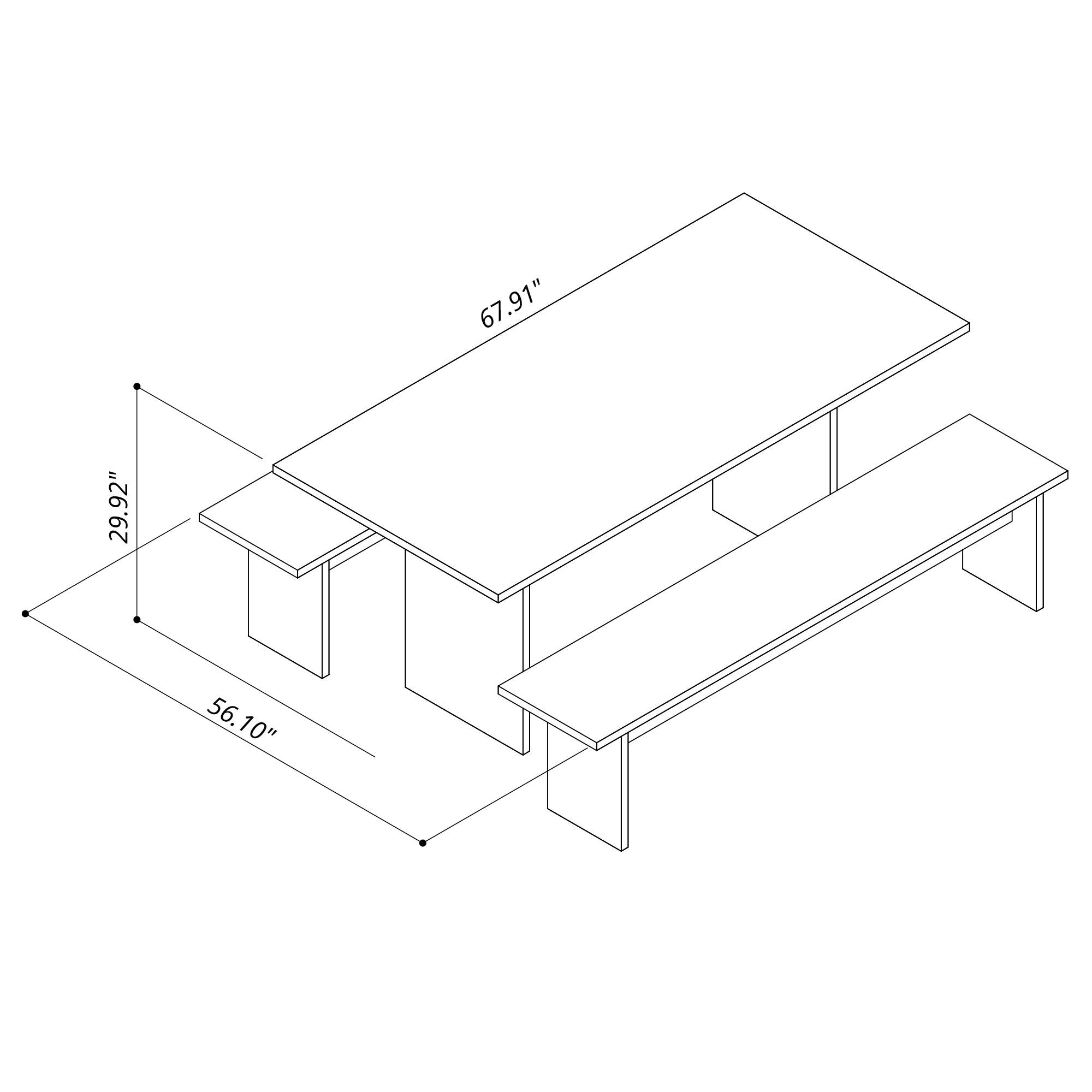 Manhattan Comfort 126GMC9 Dining-Sets - View #3