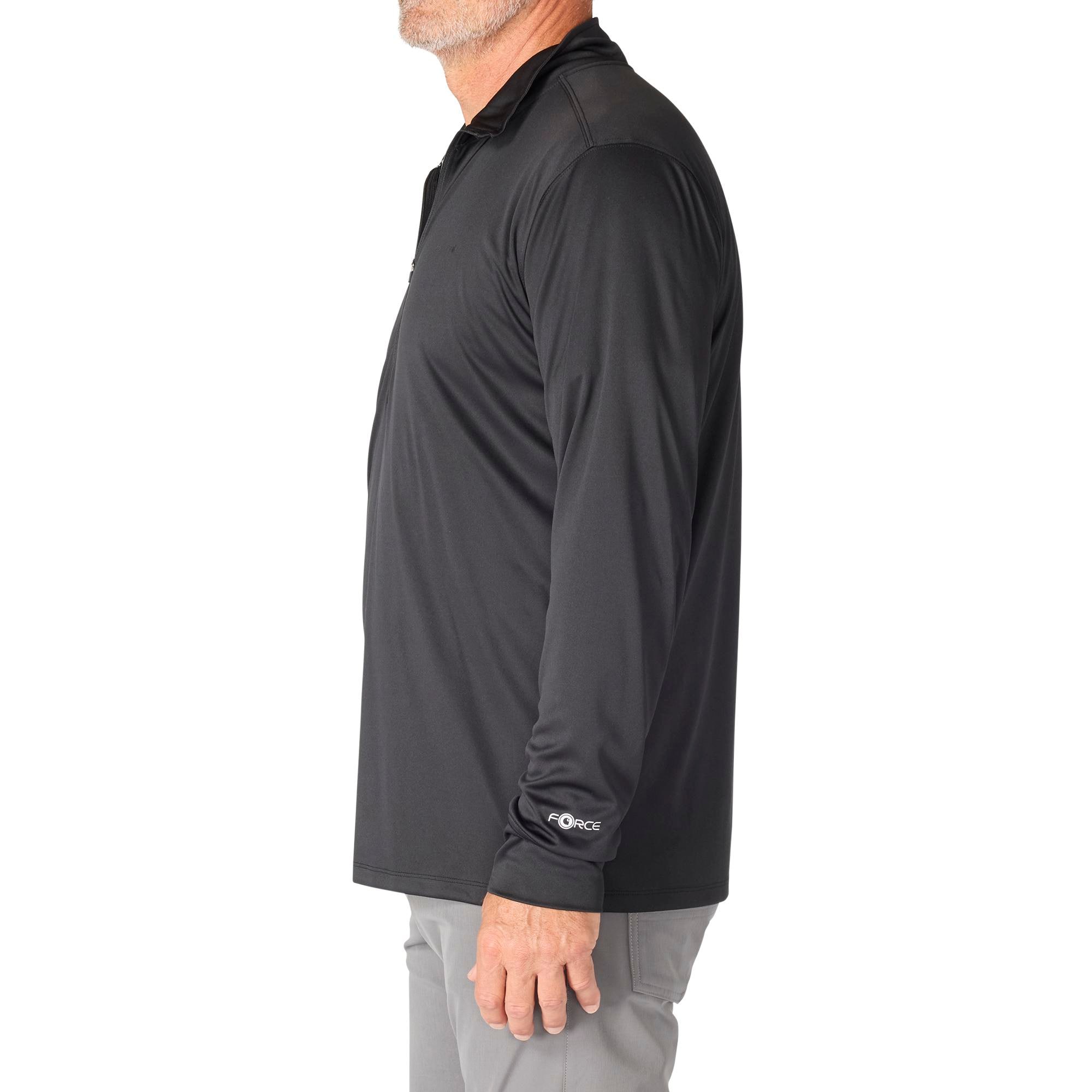 Carhartt Men's Black Light weight Jersey Long sleeve Solid T-shirt