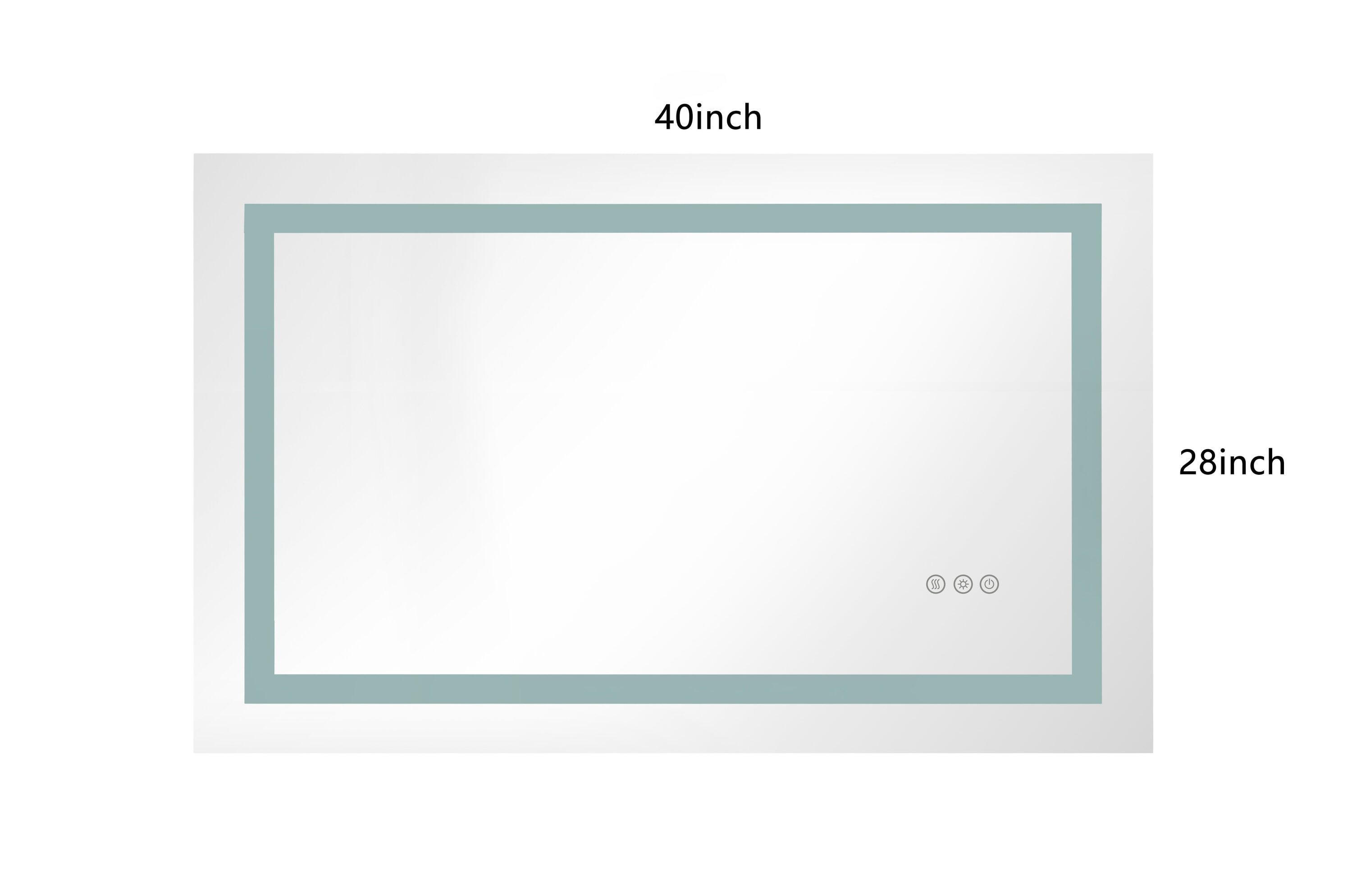 Vacolite KP-4028-WDDD Framed-Bath-Mirrors - View #4