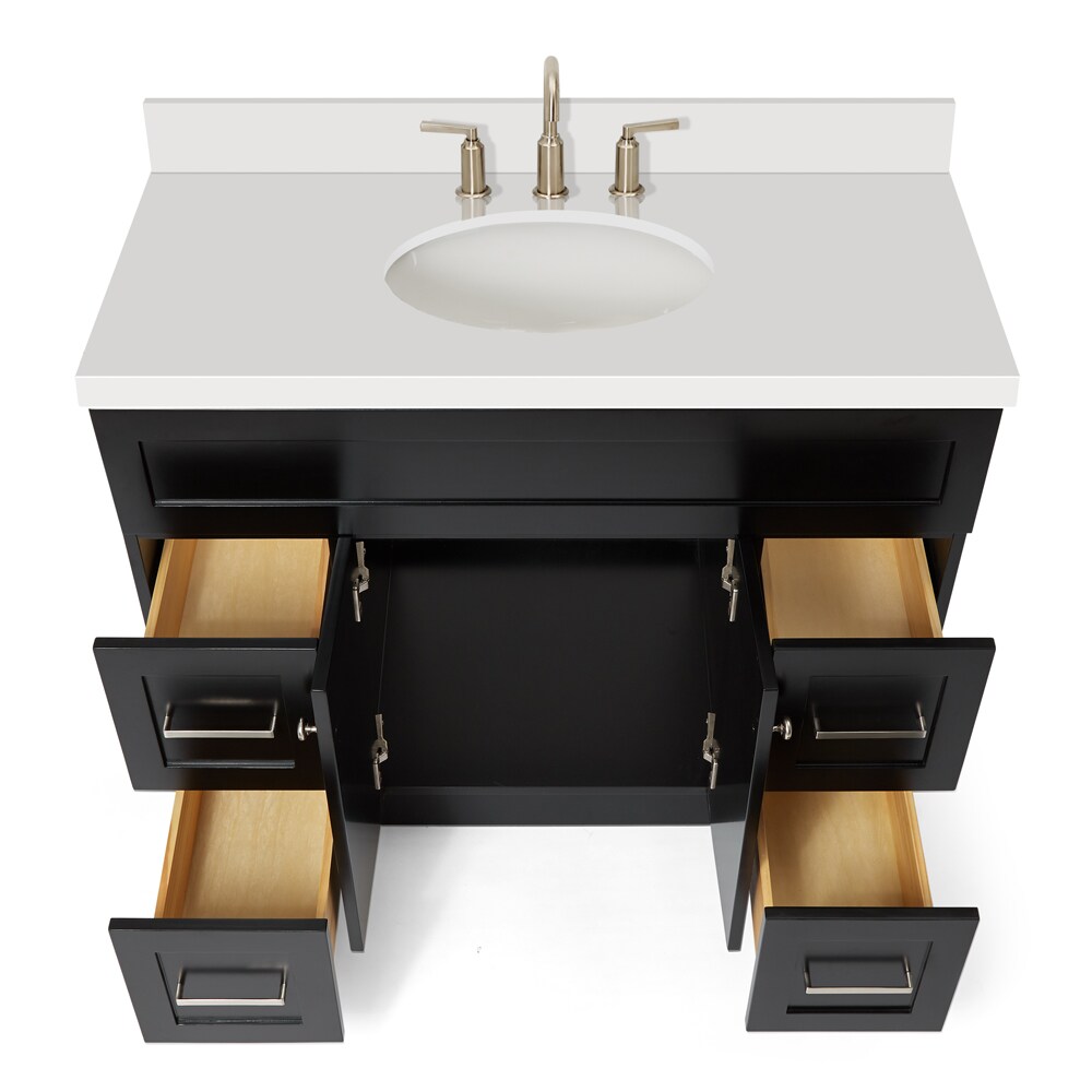 ARIEL F043SWQOVOBLK Bath-Vanity-Combo - View #6
