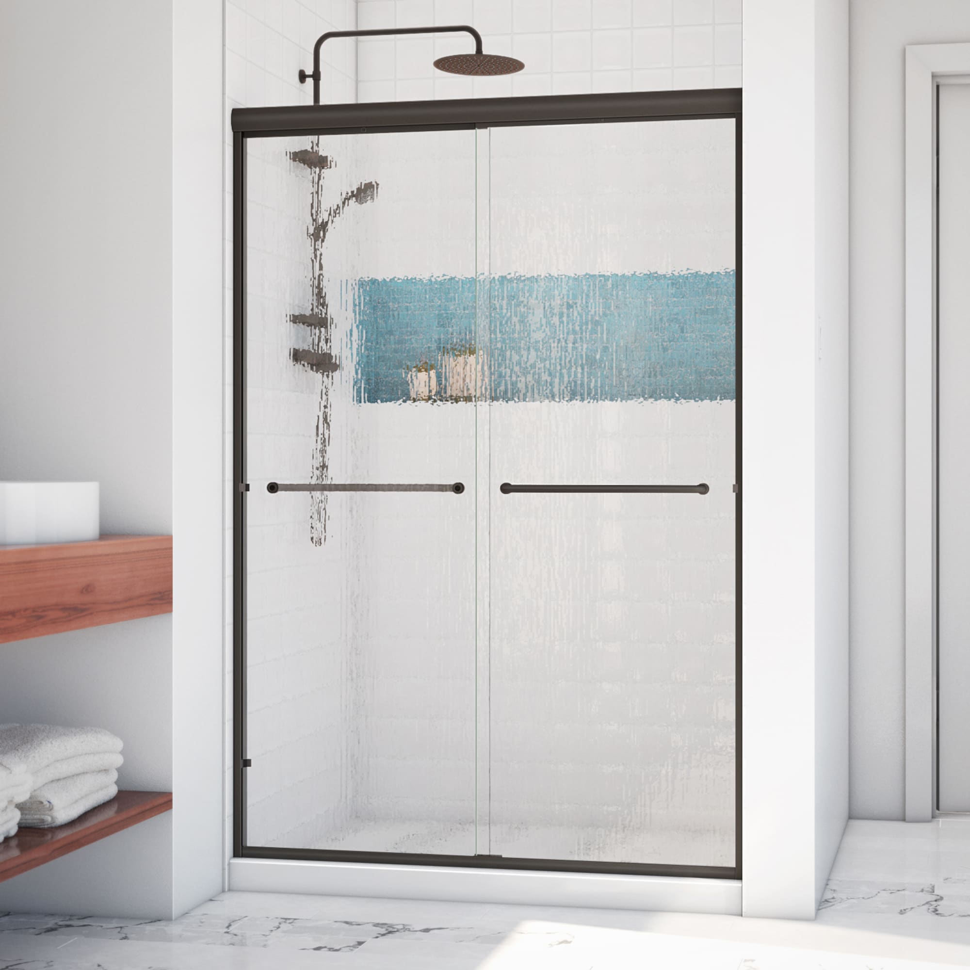 Arizona Shower Door ES16076AOBRNT Shower-Doors - View #6