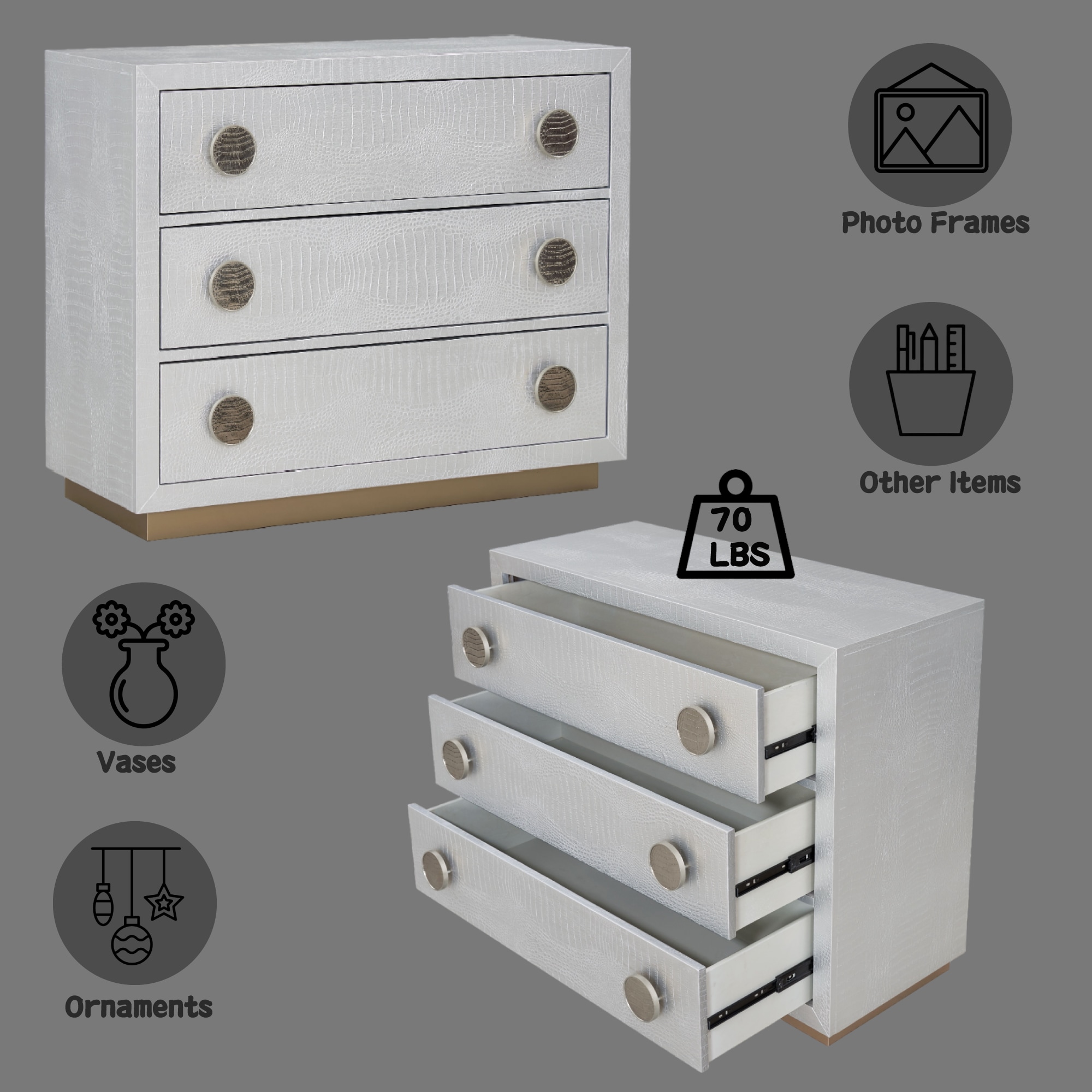 Oaks Decor OAB2726184 Storage-Drawers - View #7