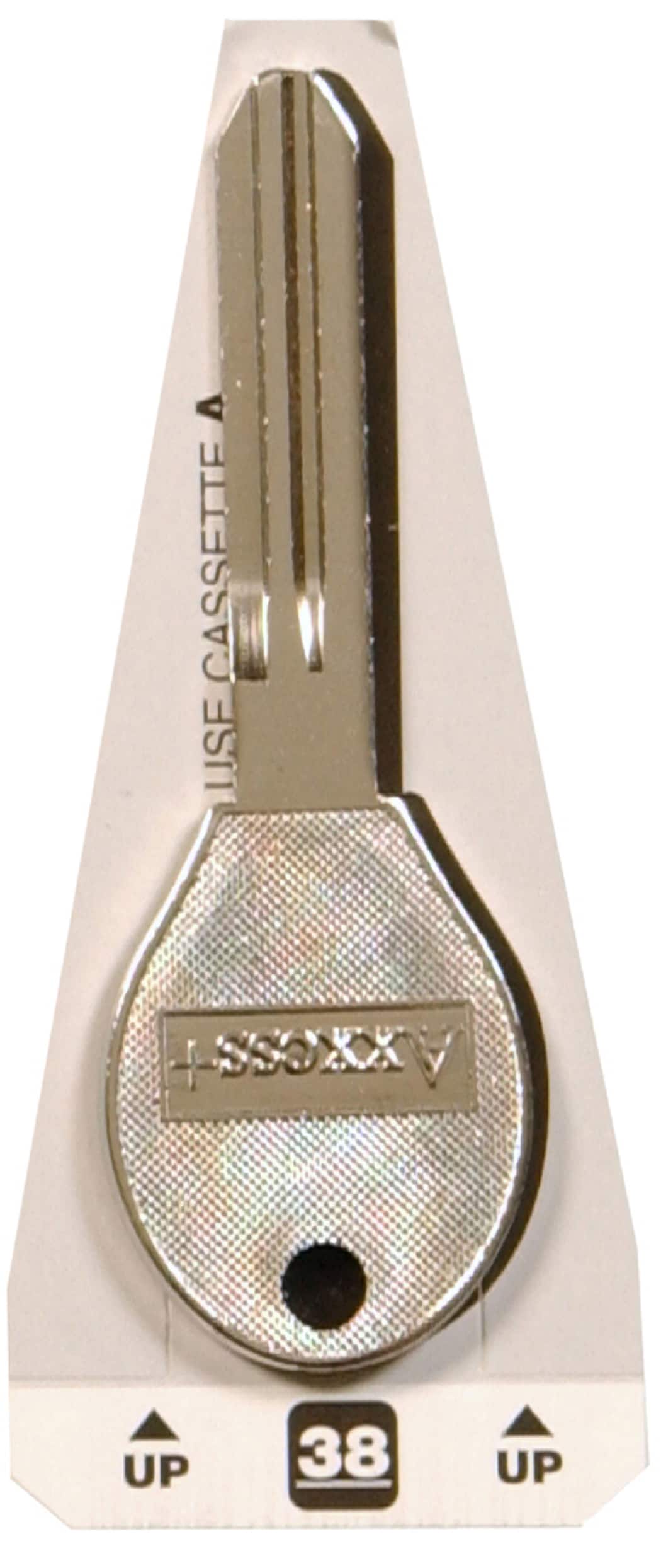 Hillman 440380 Silver #38 Brass Automotive Key Blank