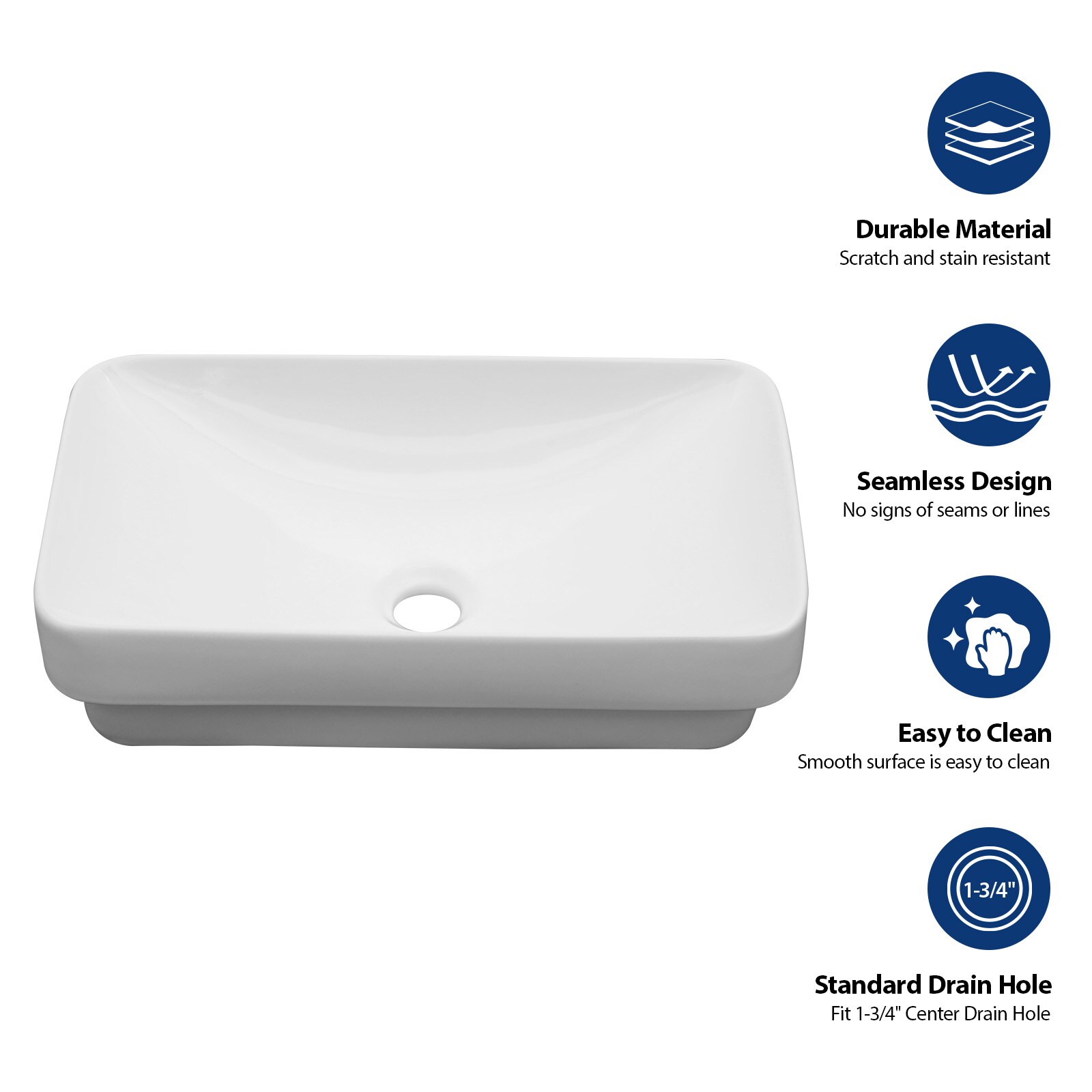 Sir Faucet HC-BS317-W Bath-Sink - View #5