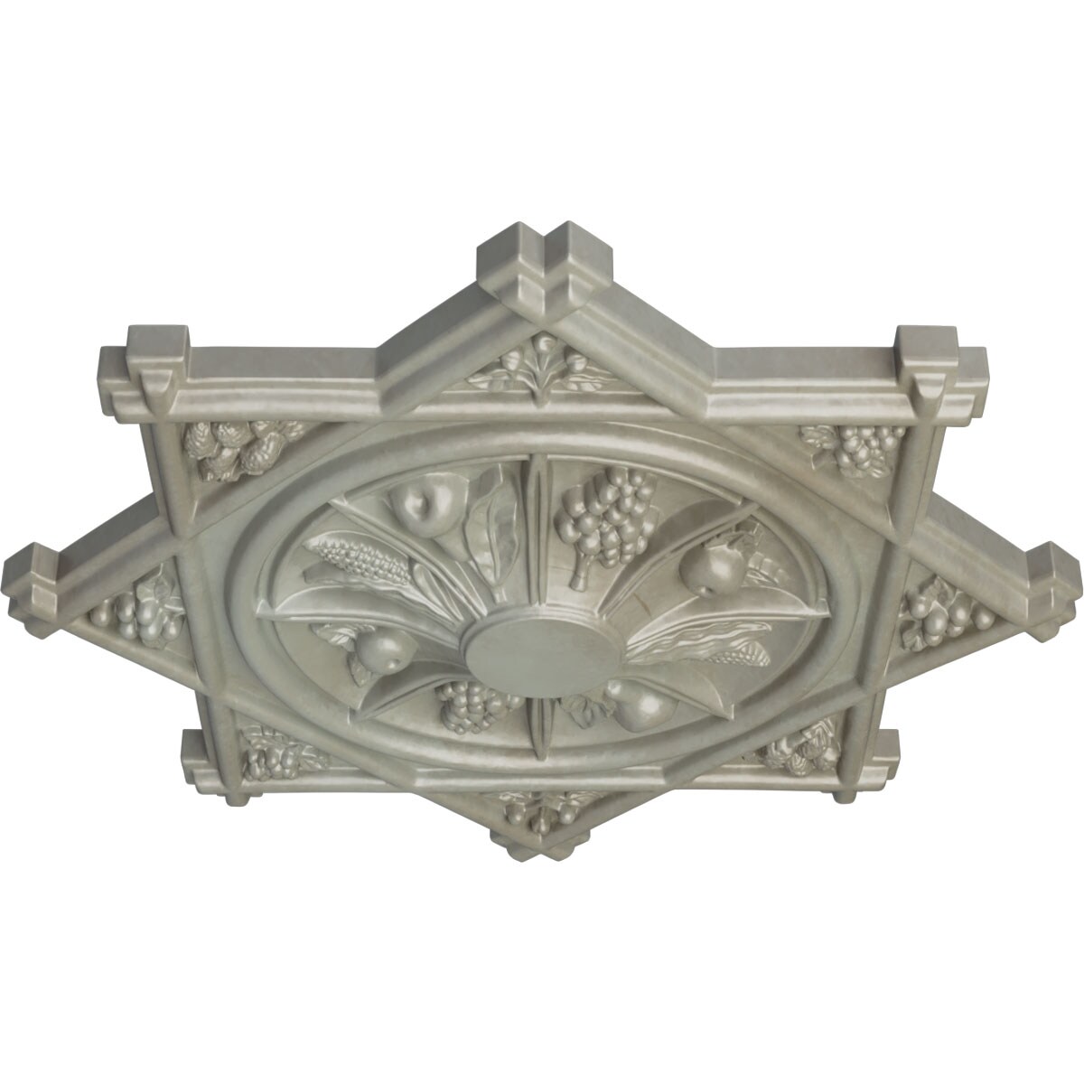 Ekena Millwork CM38ANFLS Ceiling-Medallions - View #2