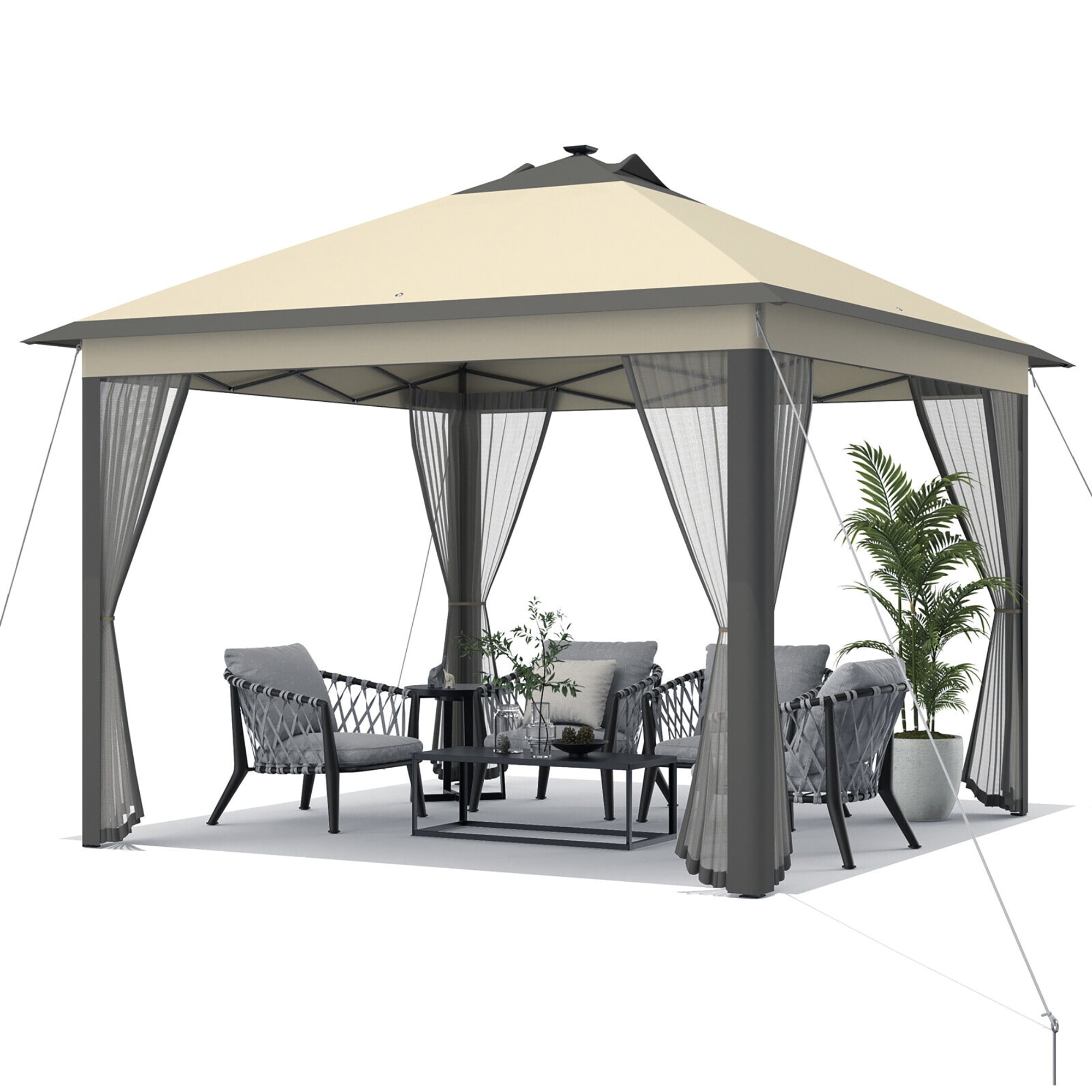 Height Adjustable Gazebos, Pergolas & Canopies at Lowes.com