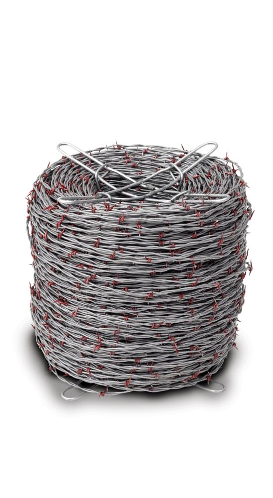激安大特価！ Silver -Gauge 12.75 x 1320-Feet Sierra Steel wire Barbed トップス