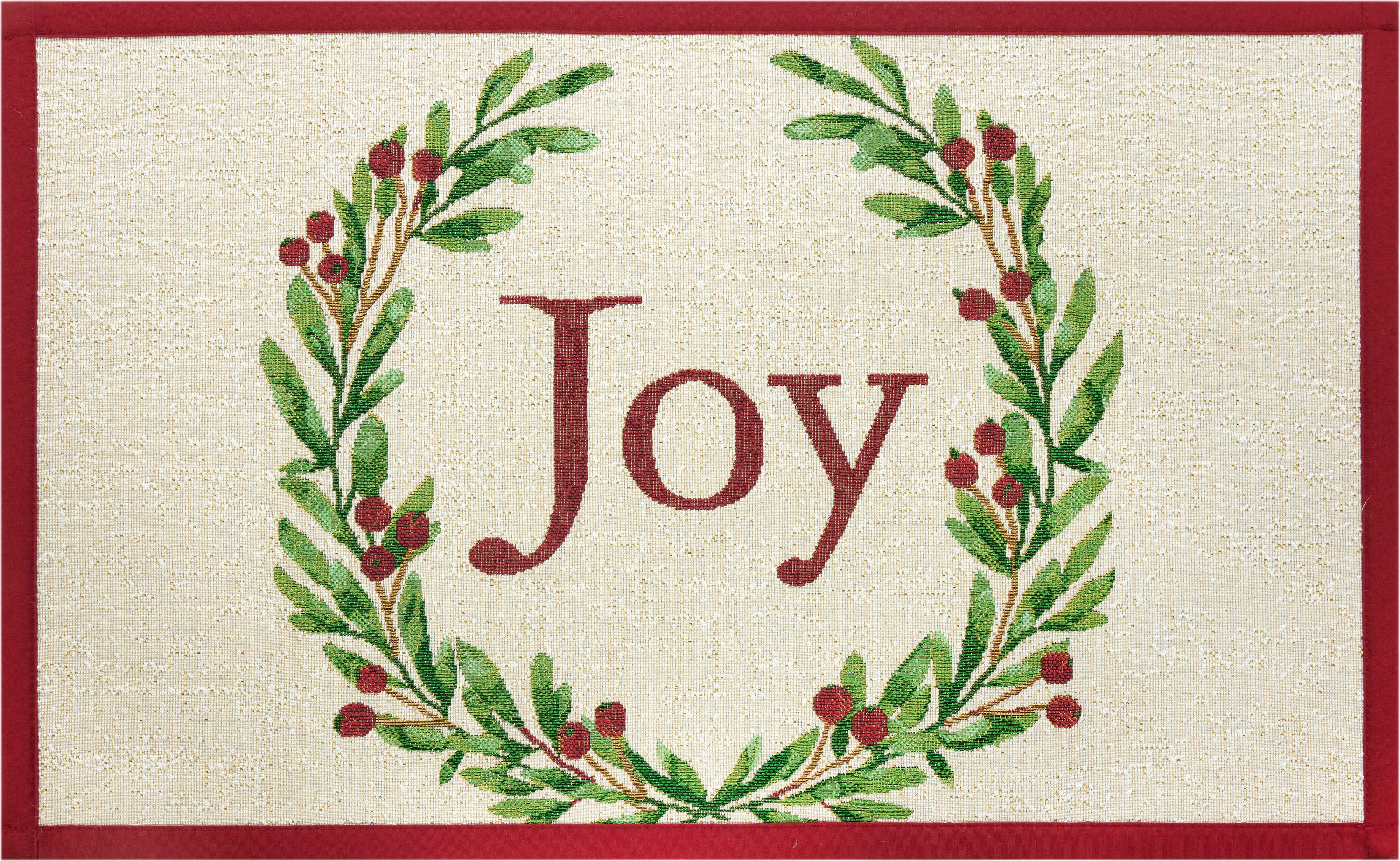 Holiday Living 22769 0.29-in Joy Mat