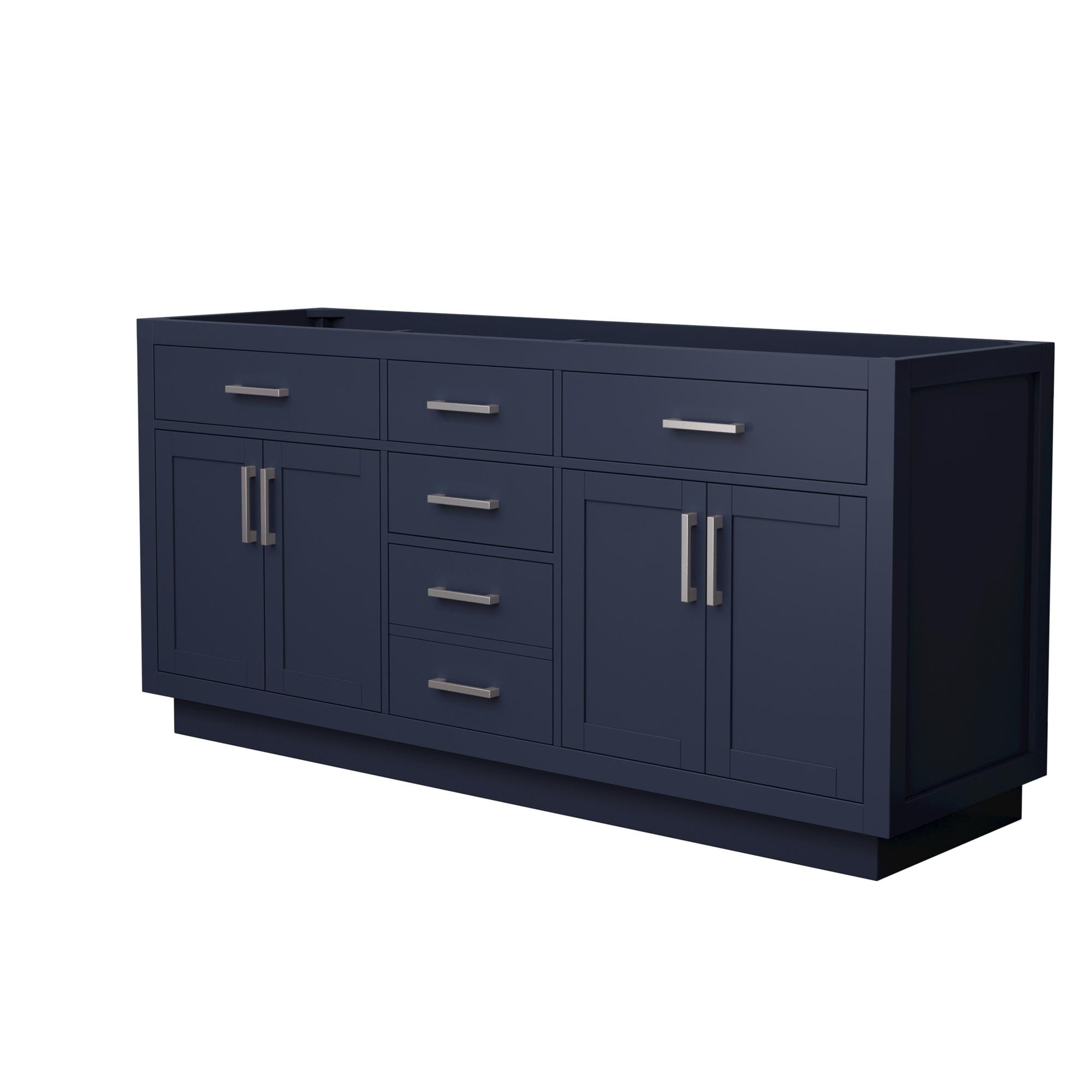 Wyndham Collection Beckett TK Bathroom Vanity Base Cabinet without Top