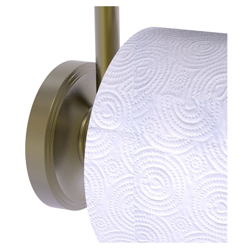 Allied Brass Prestige Regal Polished Brass Wall Mount Double Post Toilet  Paper Holder in the Toilet Paper Holders department at