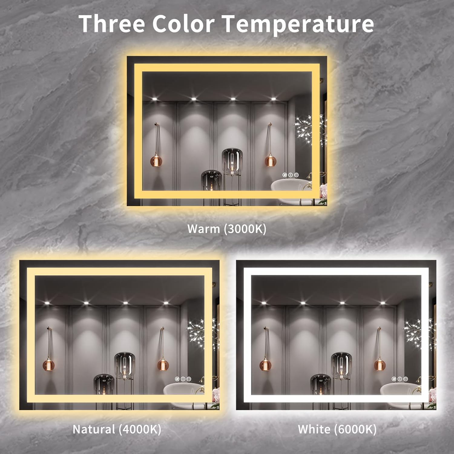 Boyel Living BL-W3377-09998 Makeup-Mirrors - View #6