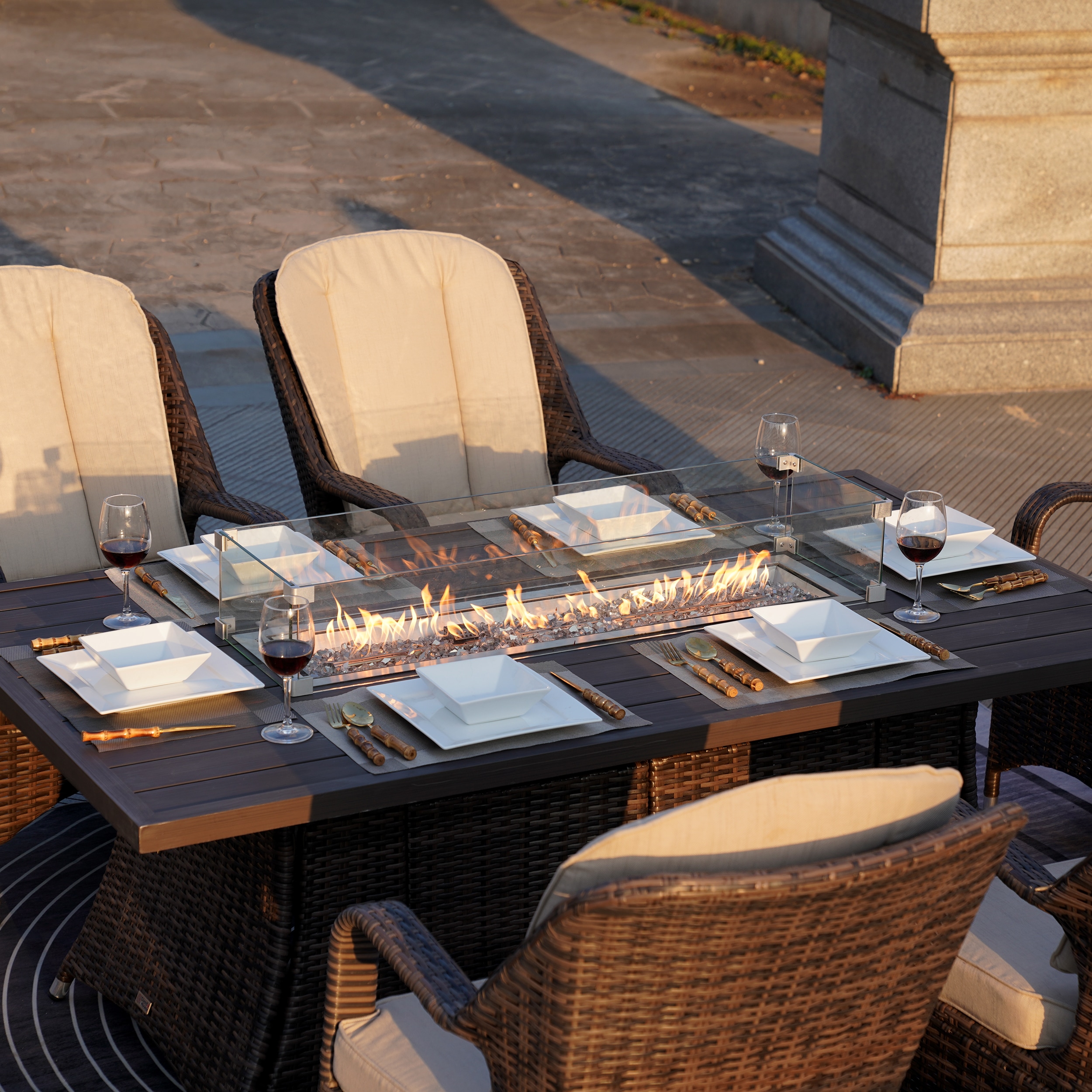 Moda Furnishings 1106RA-009-B Patio-Dining-Sets - View #5