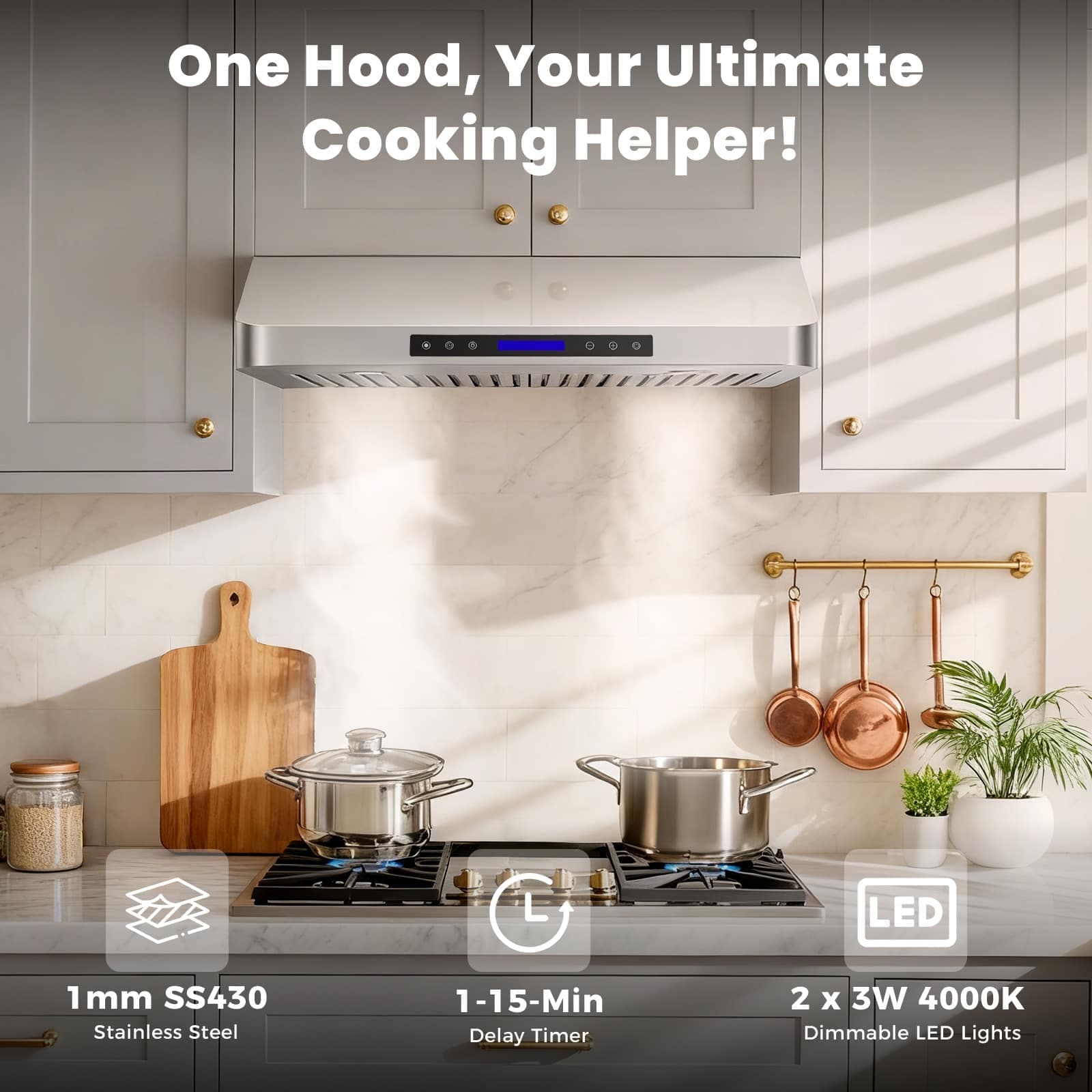 DIVAN DHC01-42 Undercabinet-Range-Hoods - View #6