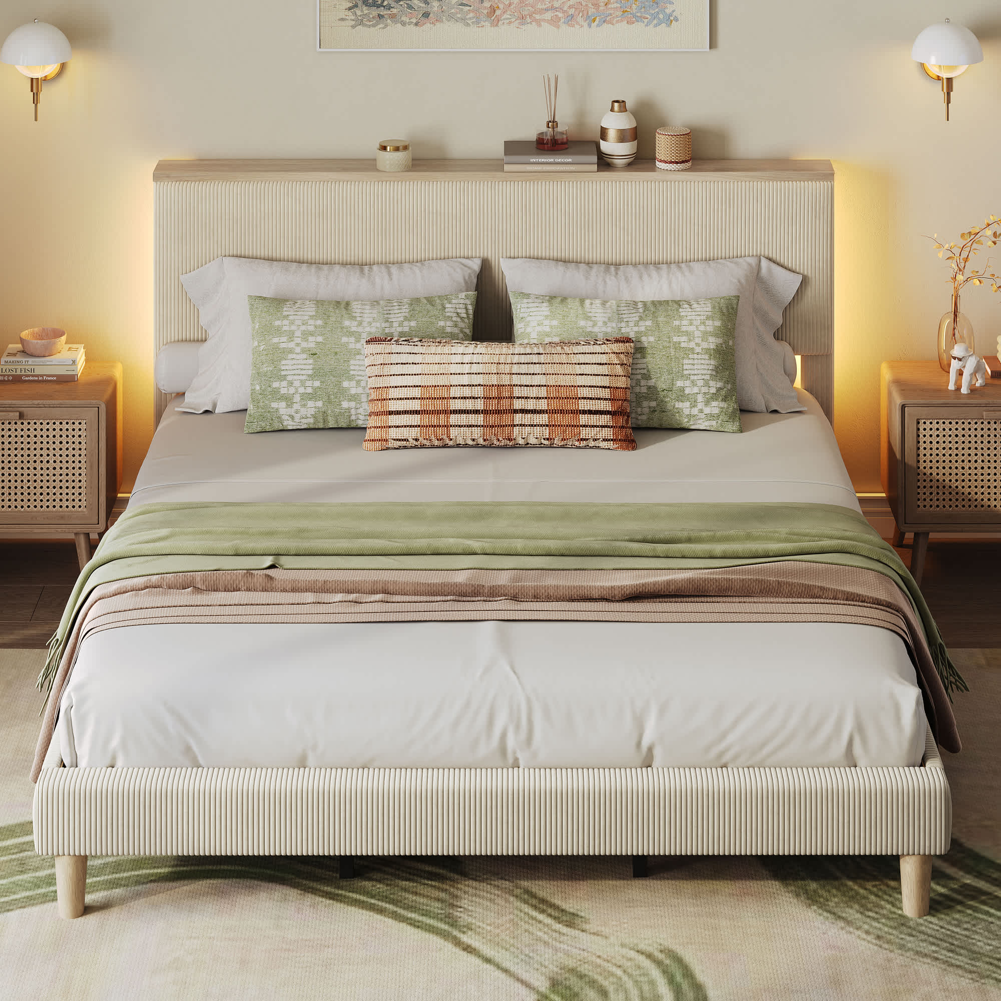 Bestier LOW-B701293C-OWHT beds - View #2