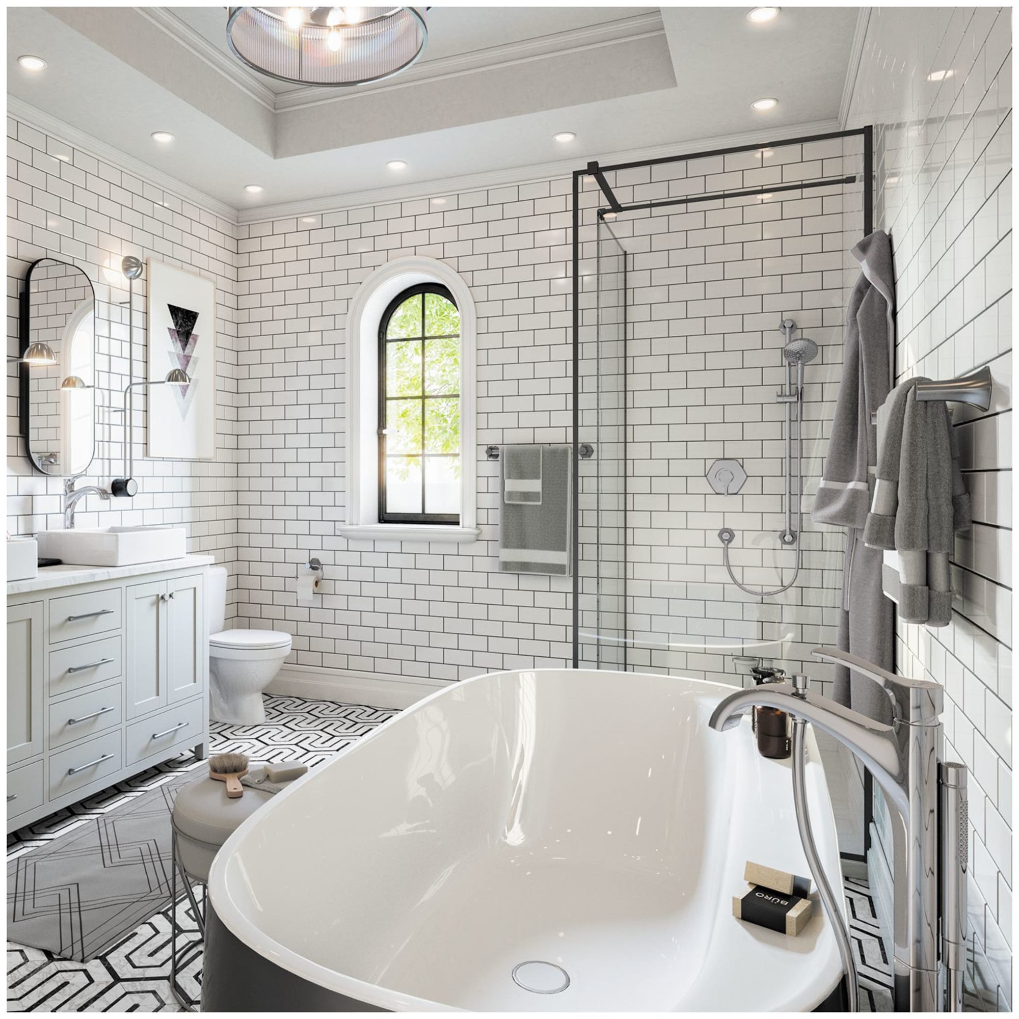 Hansgrohe 04818670 Roman-Tub-Faucets - View #2