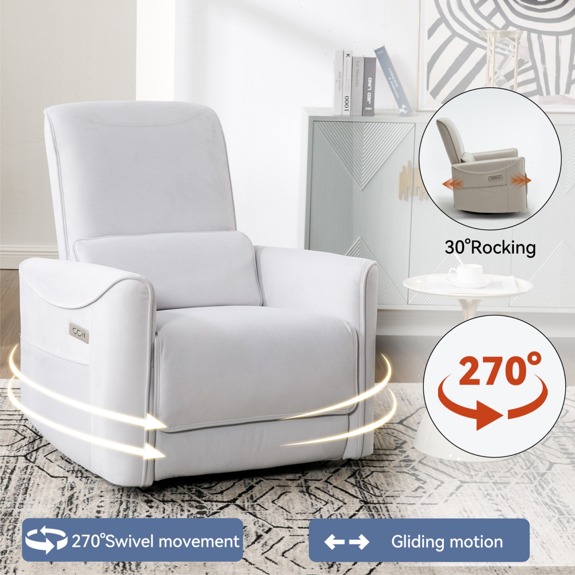 Boyel Living BL-CM812BG recliners - View #10