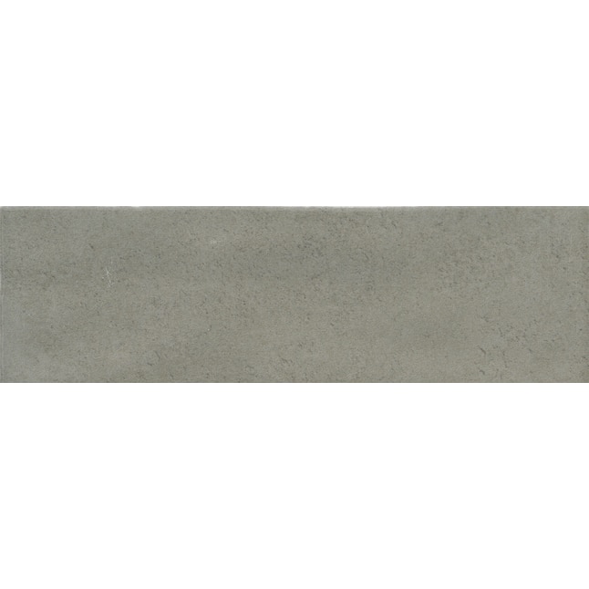 Emser Passion Gris 3-in x 8-in Glossy Porcelain Brick Look Tile (3.78 ...