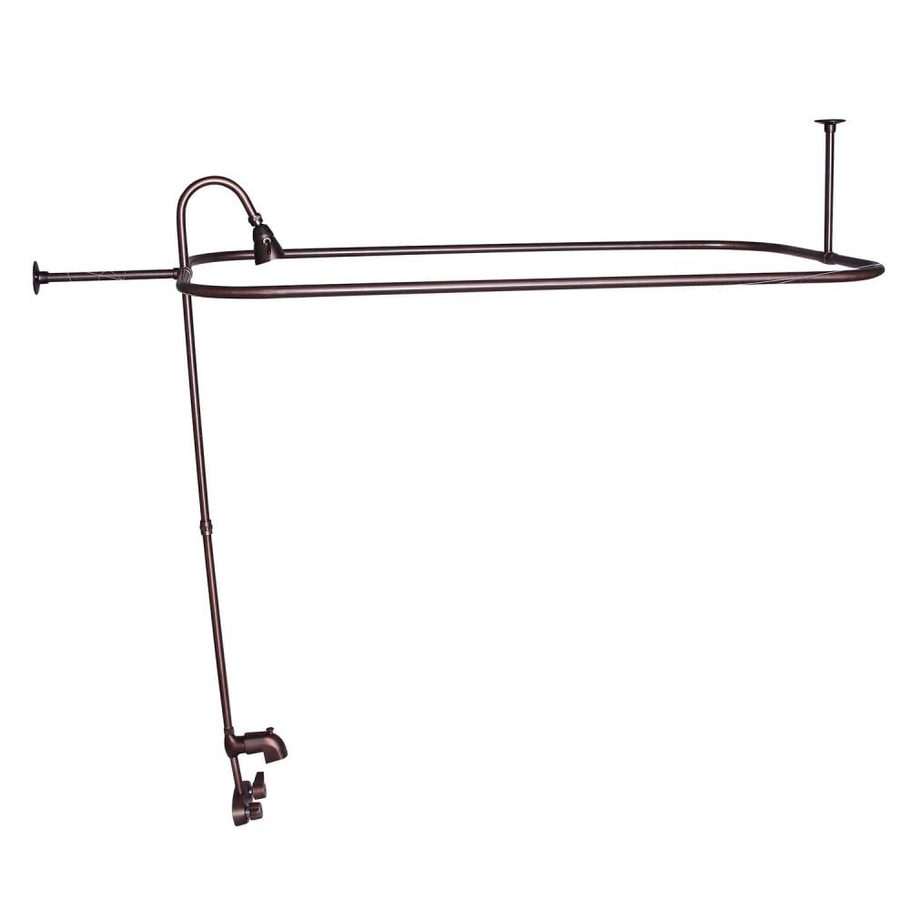 Barclay 4198-48-ORB Oil rubbed bronze 2-handle Single function 2.25-Inches Round Bathtub and shower Faucet with Valve