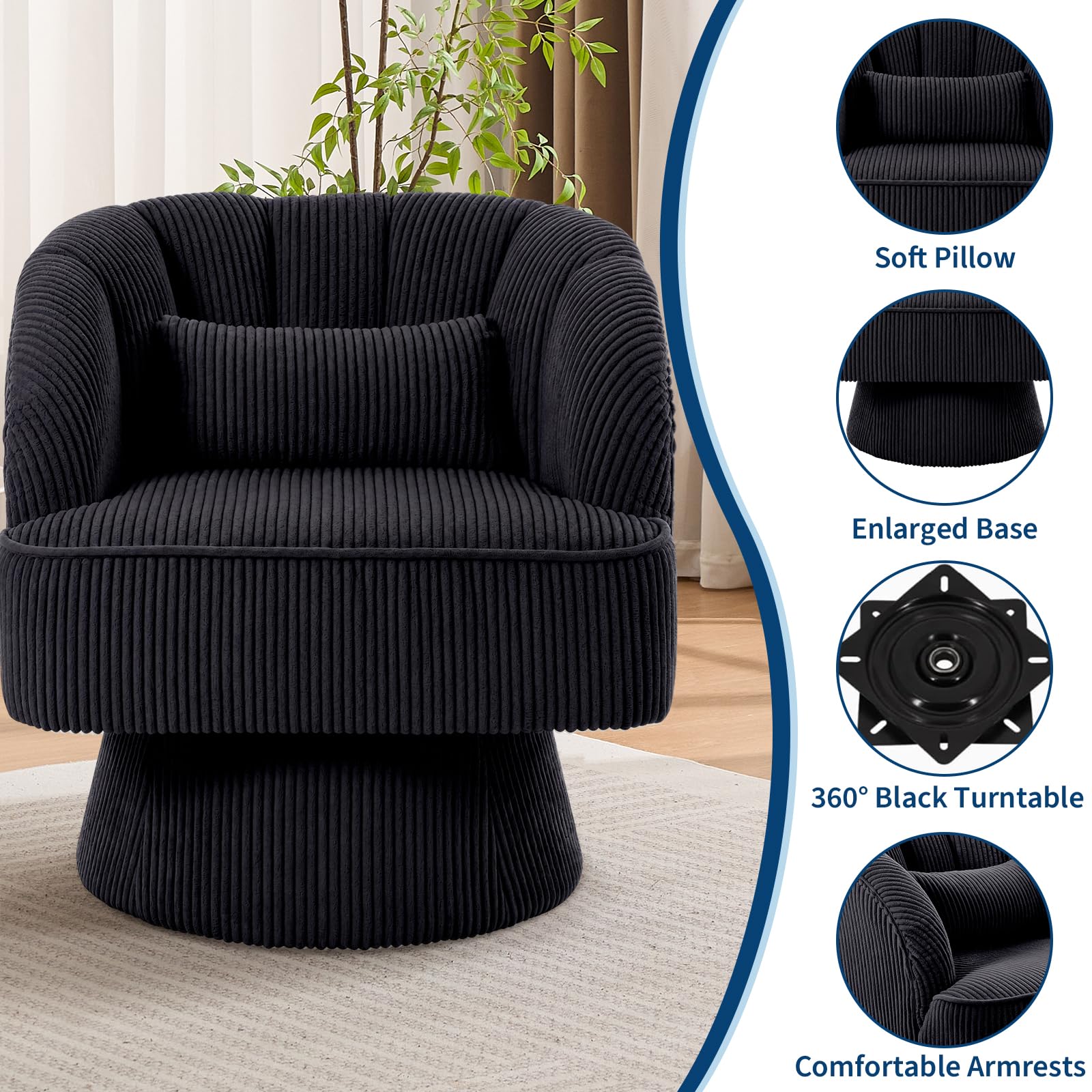 Garvee BQH-F6YEJND50-RRP chairs - View #6