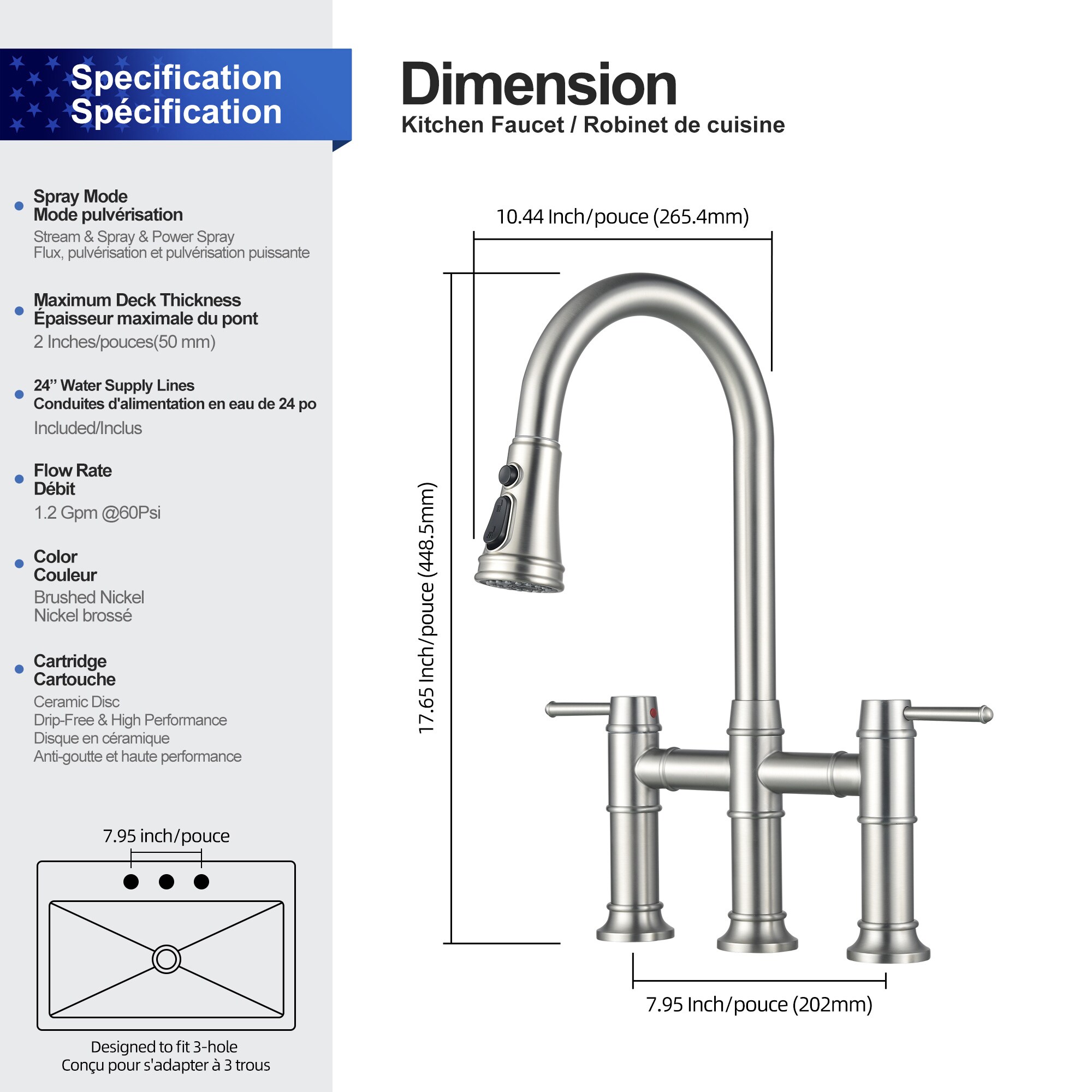 Rainlex RX6018BN Kitchen-Faucets - View #7