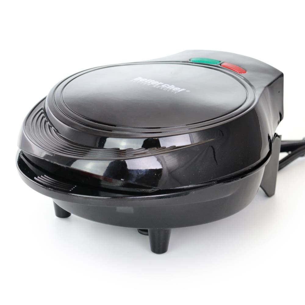 Better Chef Electric Double Omelet Maker - Black, Non-Stick, Omelet Mode, Power Indicator Light