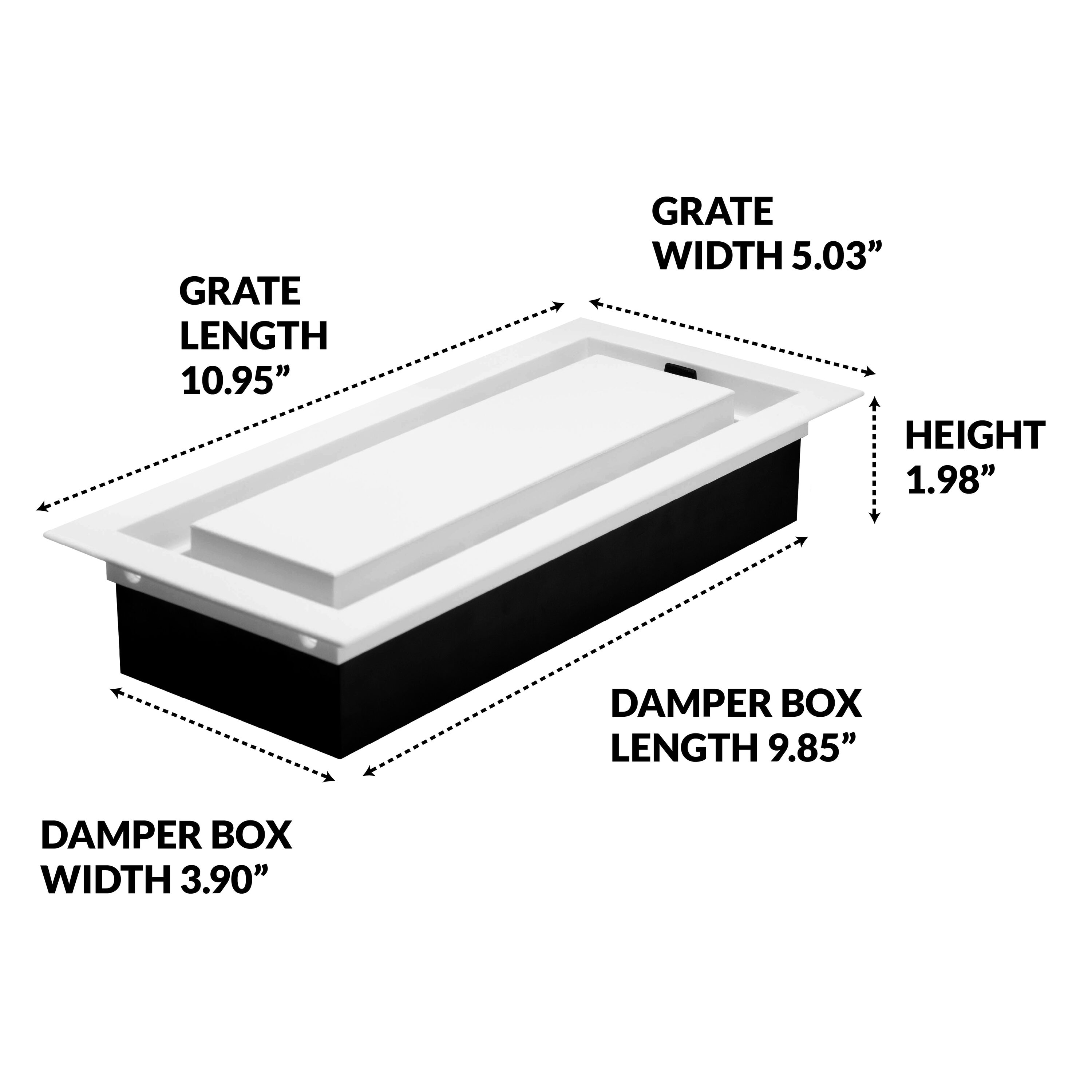 Inte-Grates IGFPD410W-WH Sidewall-Ceiling-Registers - View #3
