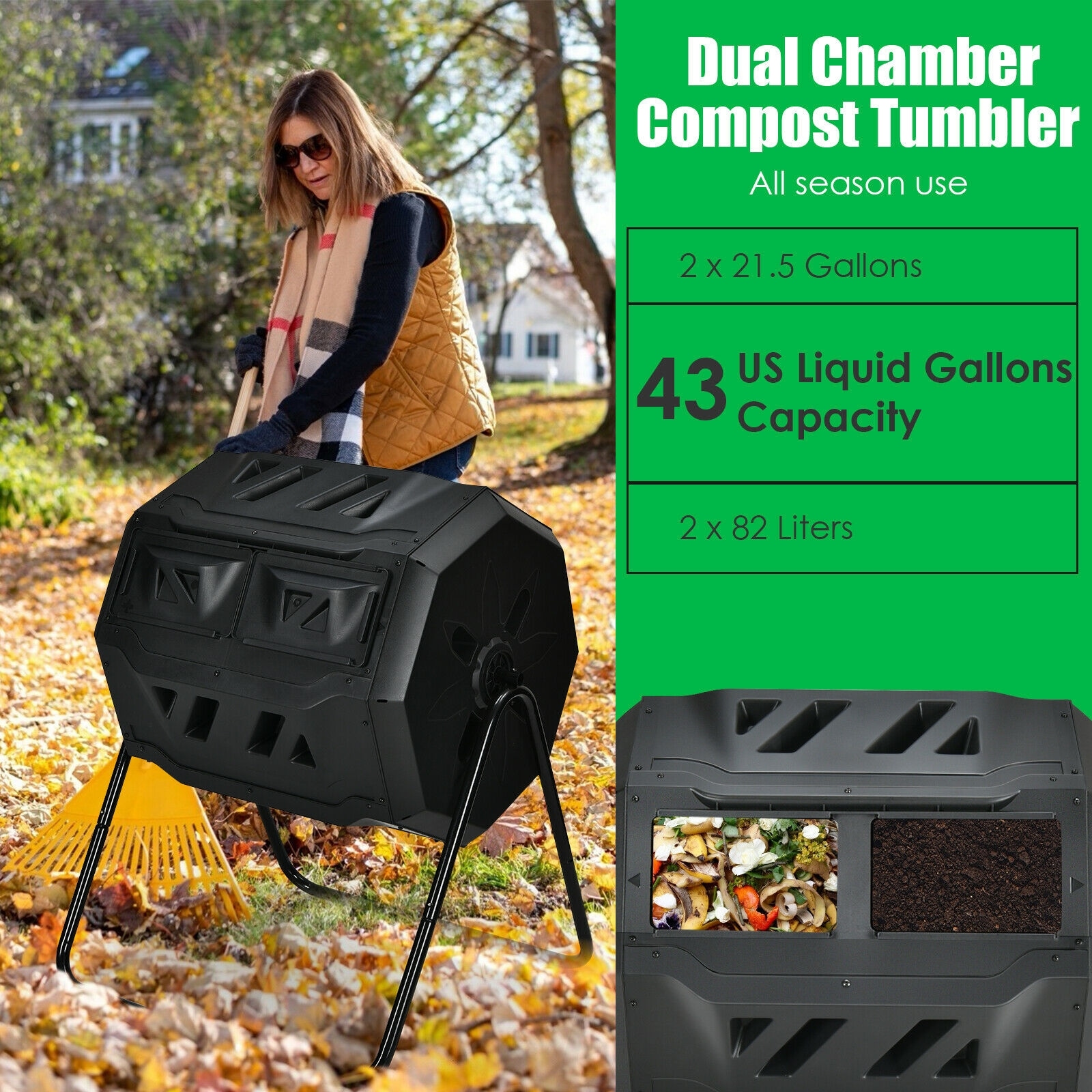 Iseryn NC3716BK composters - View #3