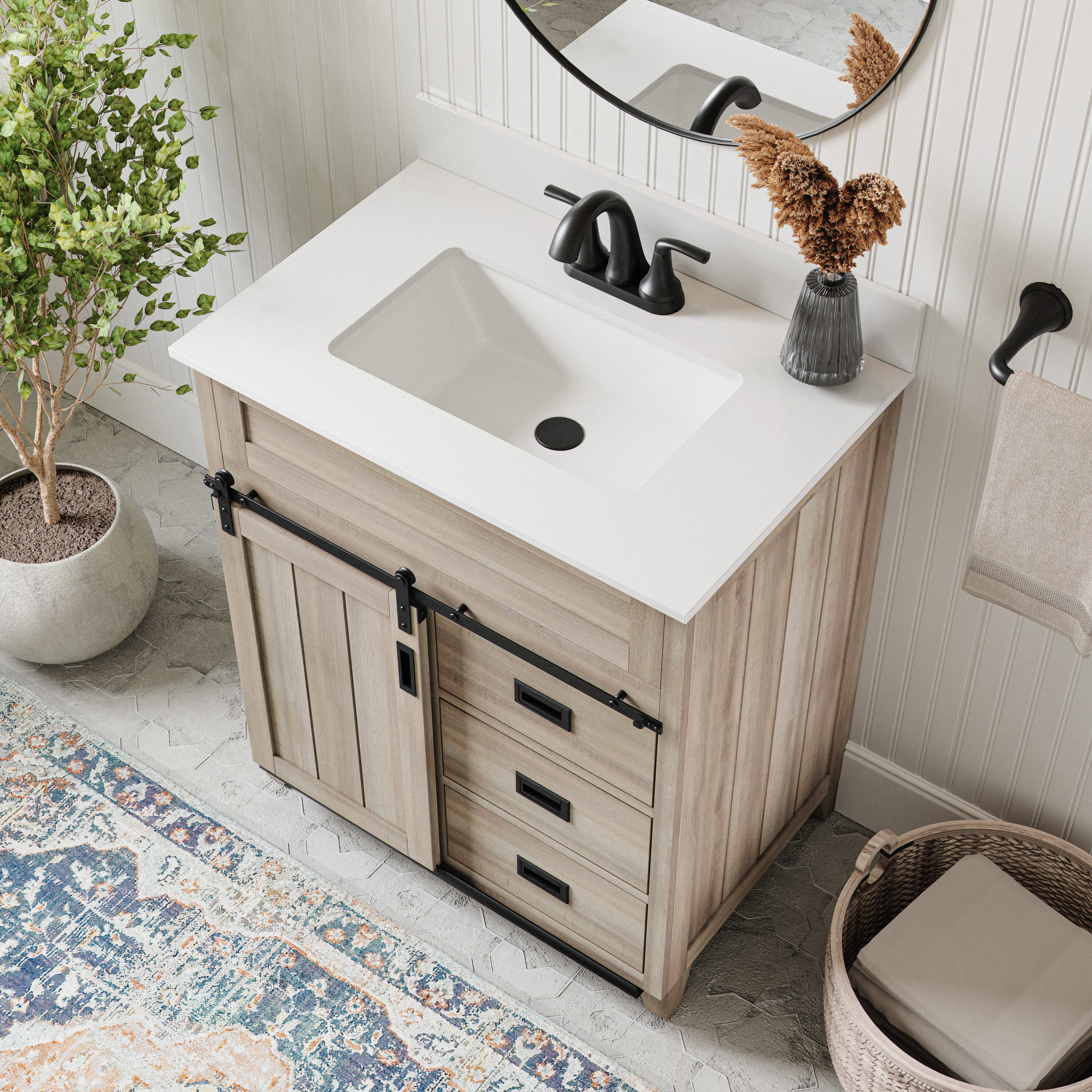 Style Selections LWS30MRTB Bath-Vanity-Combo - View #5